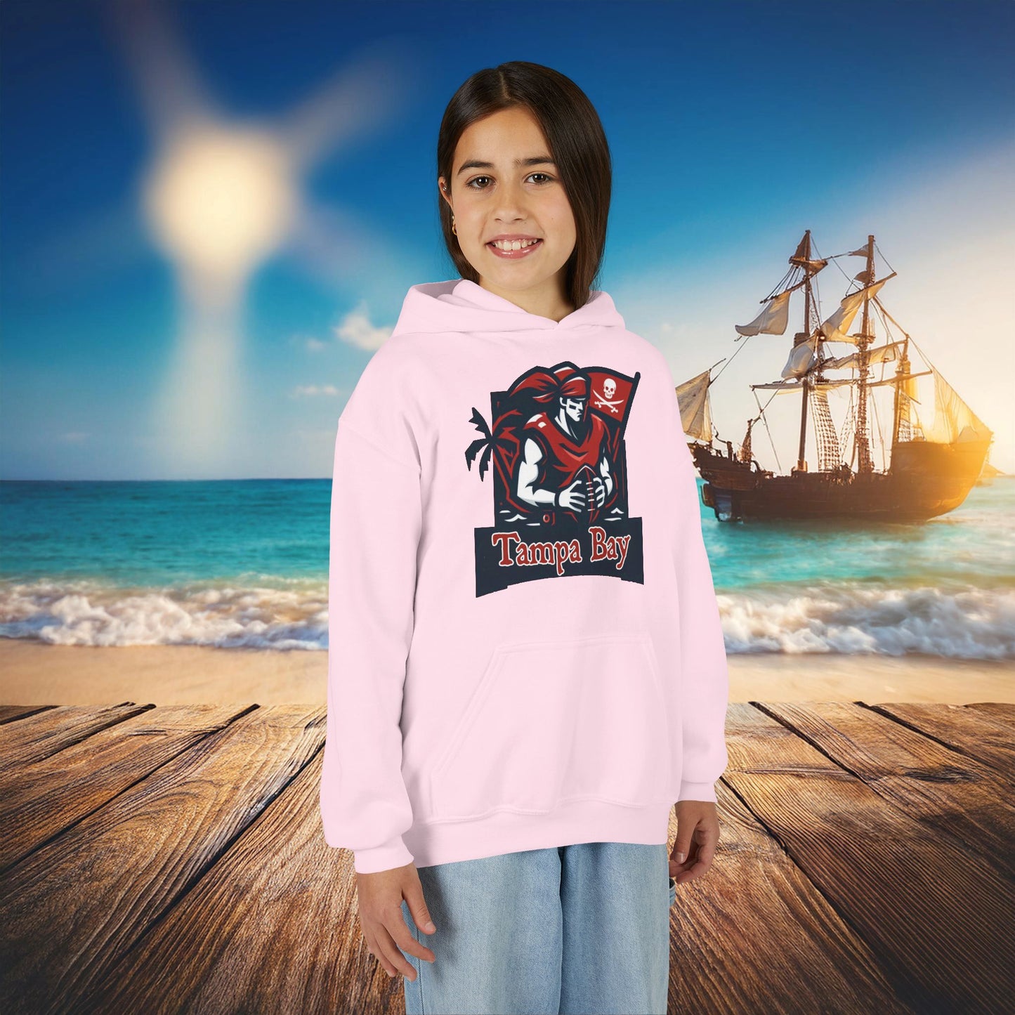 Tampa Bay Football Player Youth Hoodie