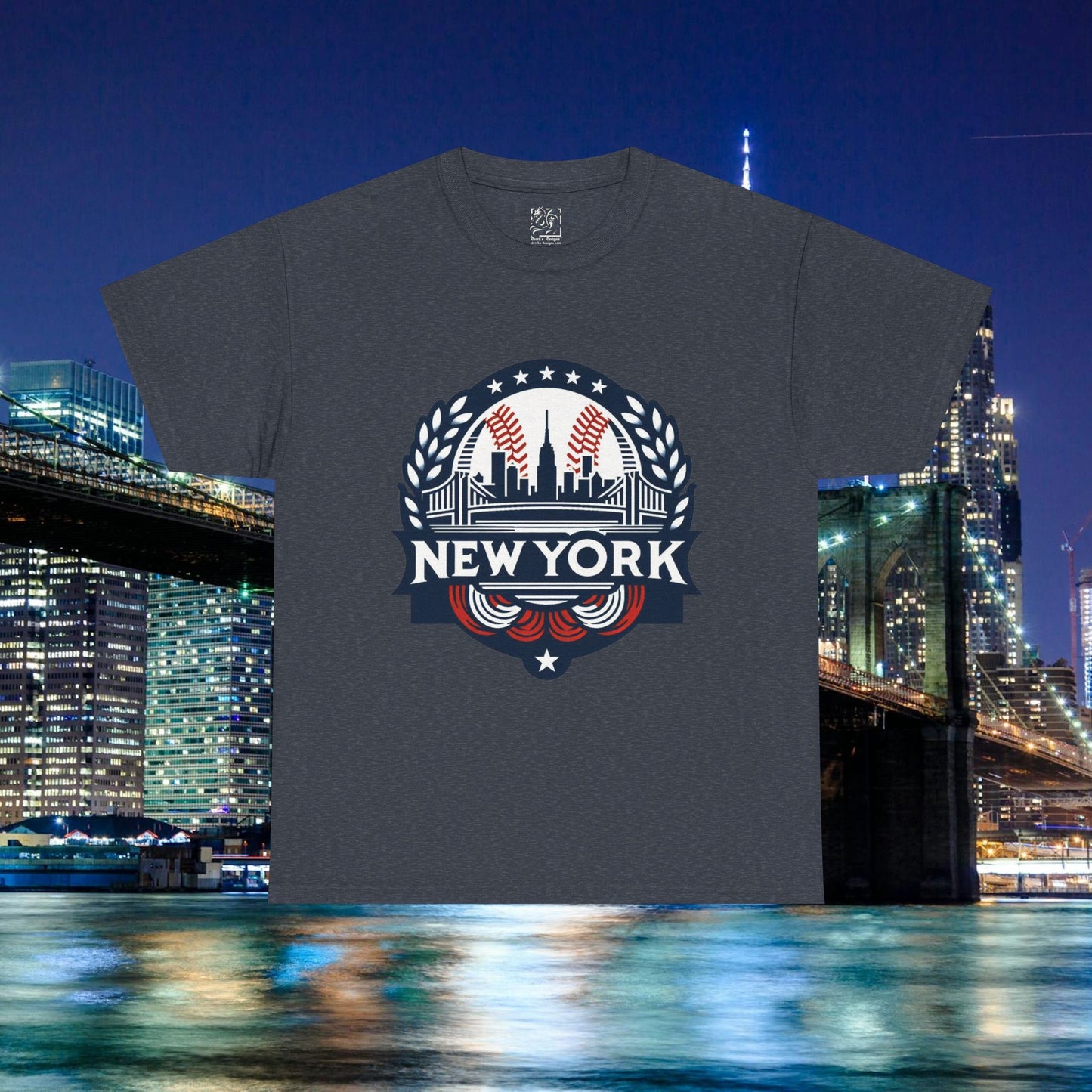 New York Bronx Baseball Tee