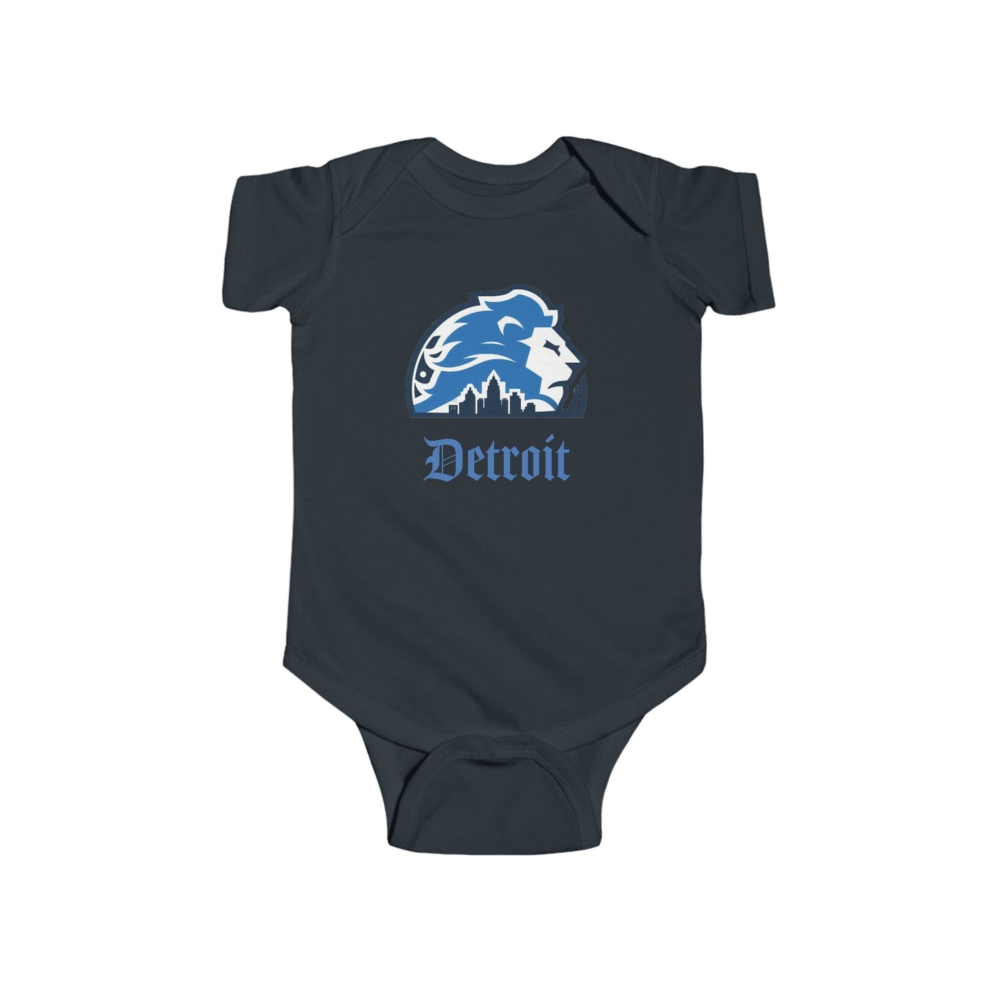 Detroit Football Skyline Infant Bodysuit