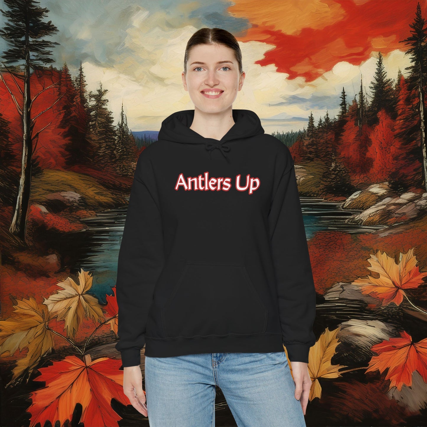 Canadian Moose "Antlers Up" Hoodie