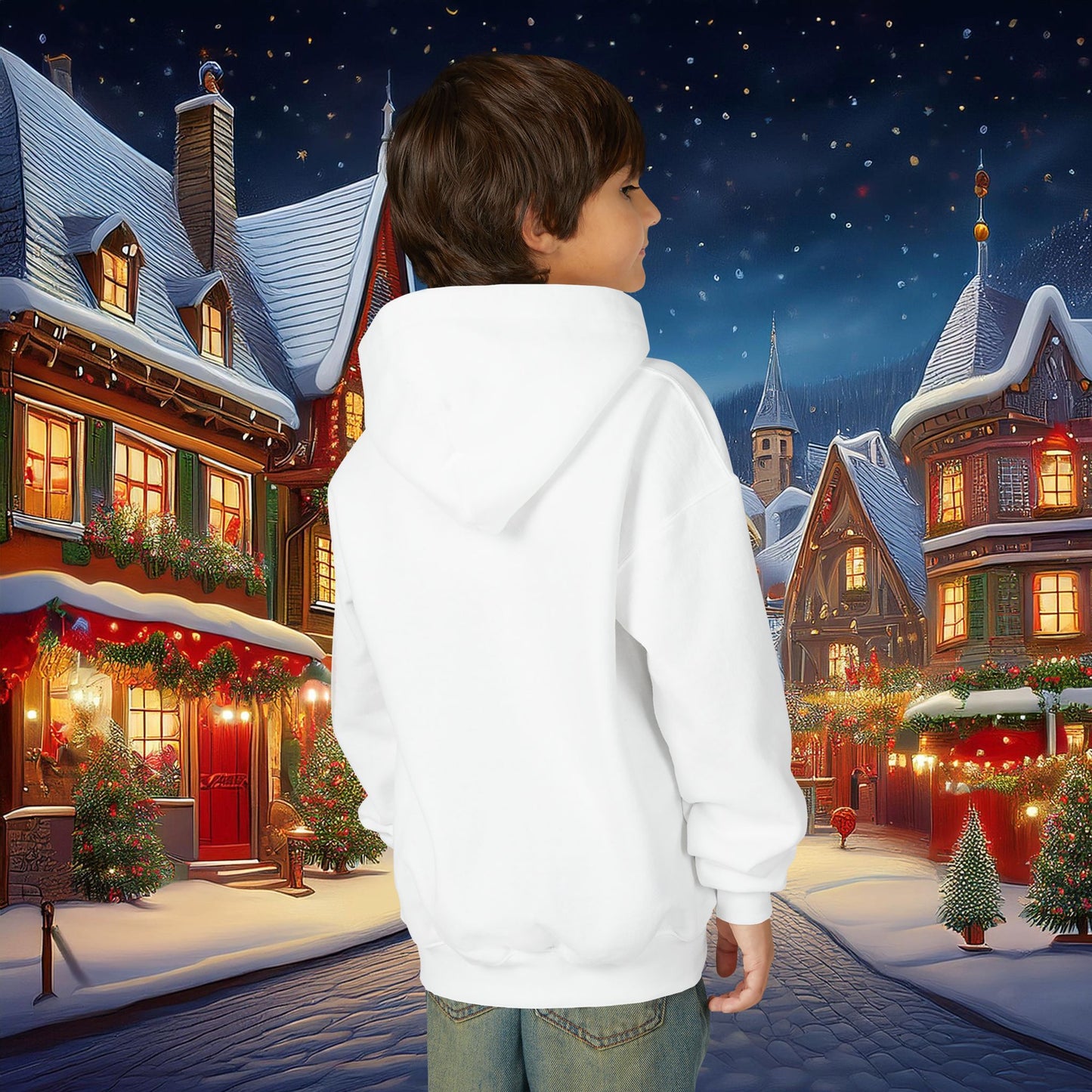 Newcastle United Santa is a Geordie Youth Hoodie