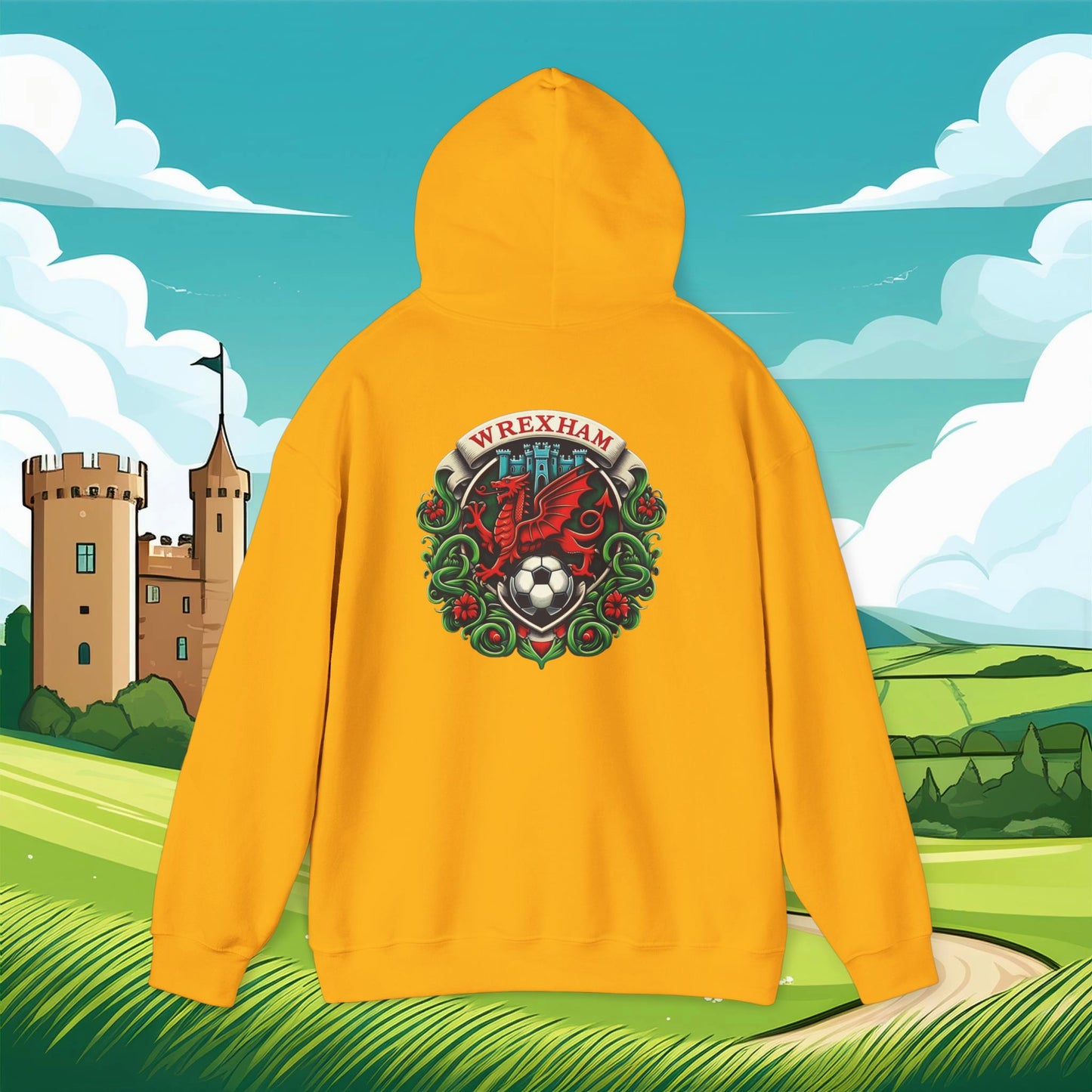 Wrexham Crest Hoodie