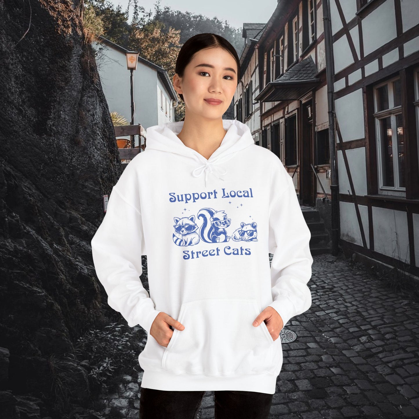 Support Local Street Cats Hoodie