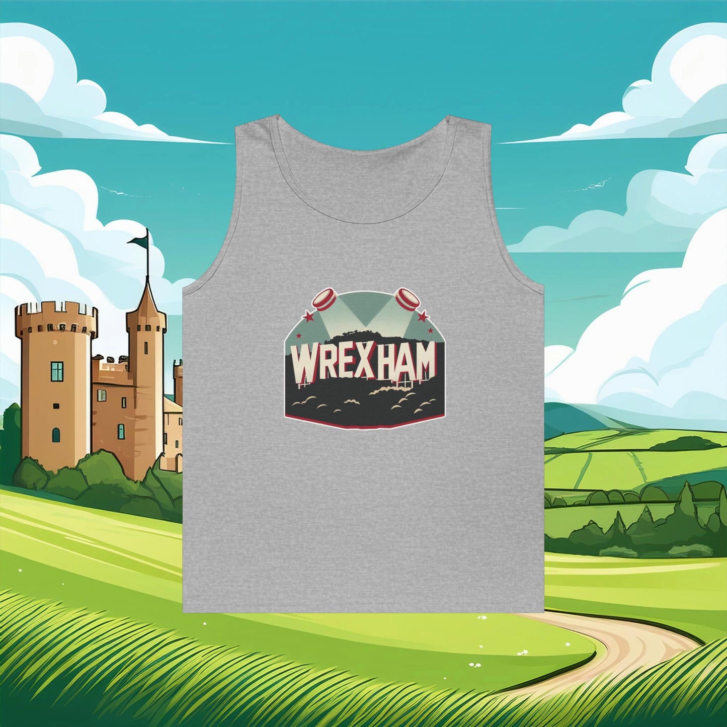Wrexham Hollywood Sign Tank Top