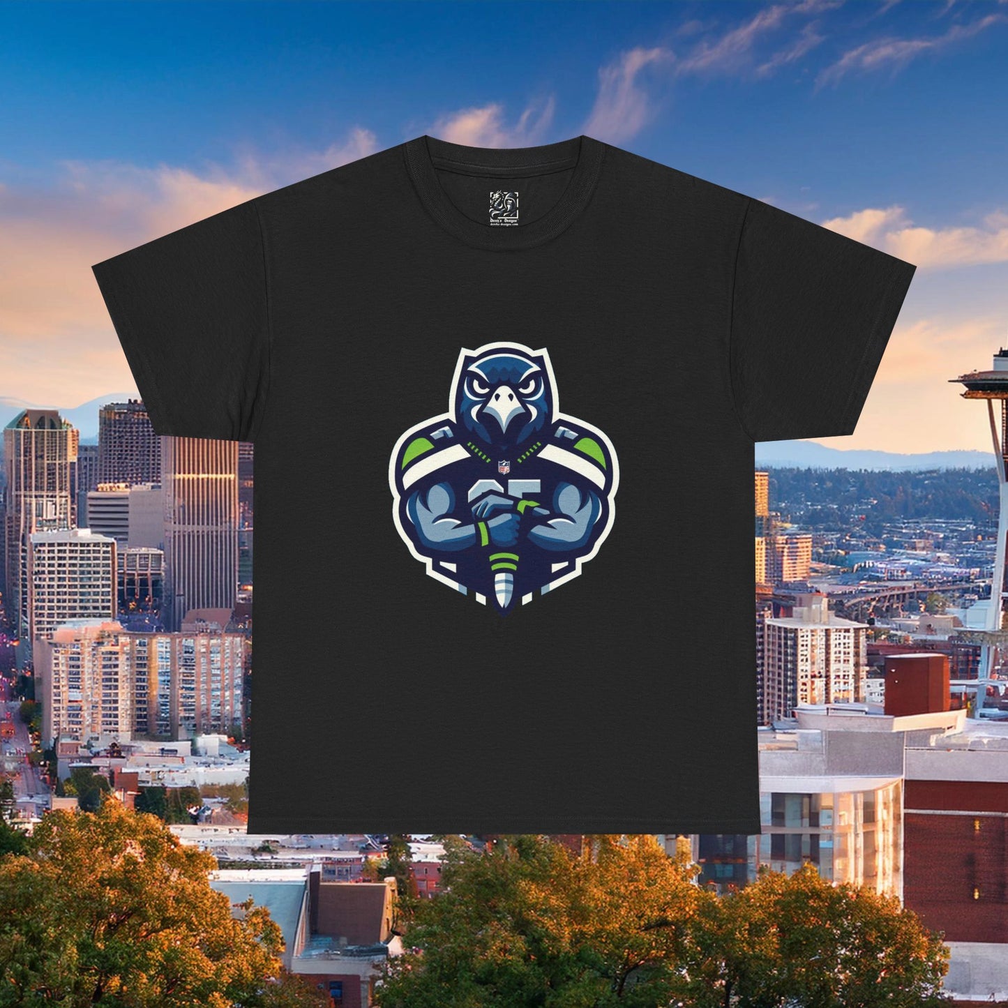 Seattle Football Player Tee
