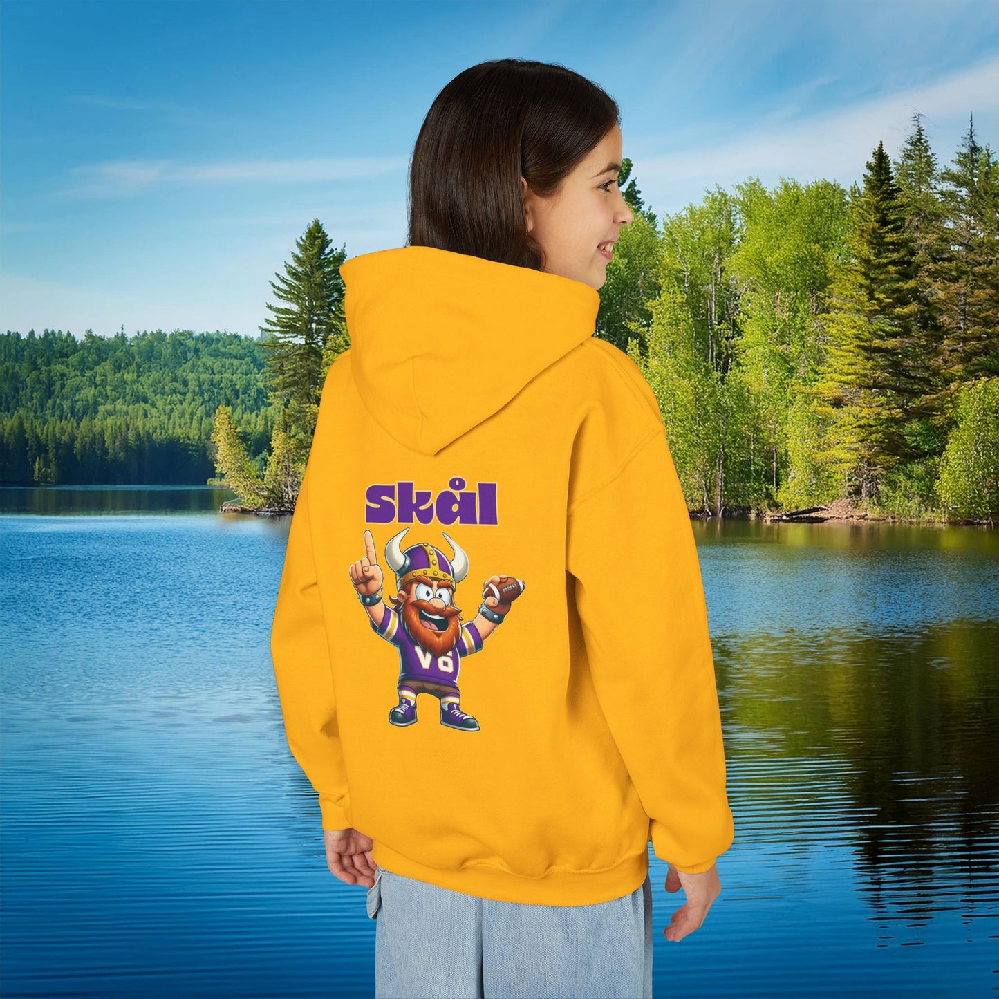 Minnesota Football Skol Youth Hoodie