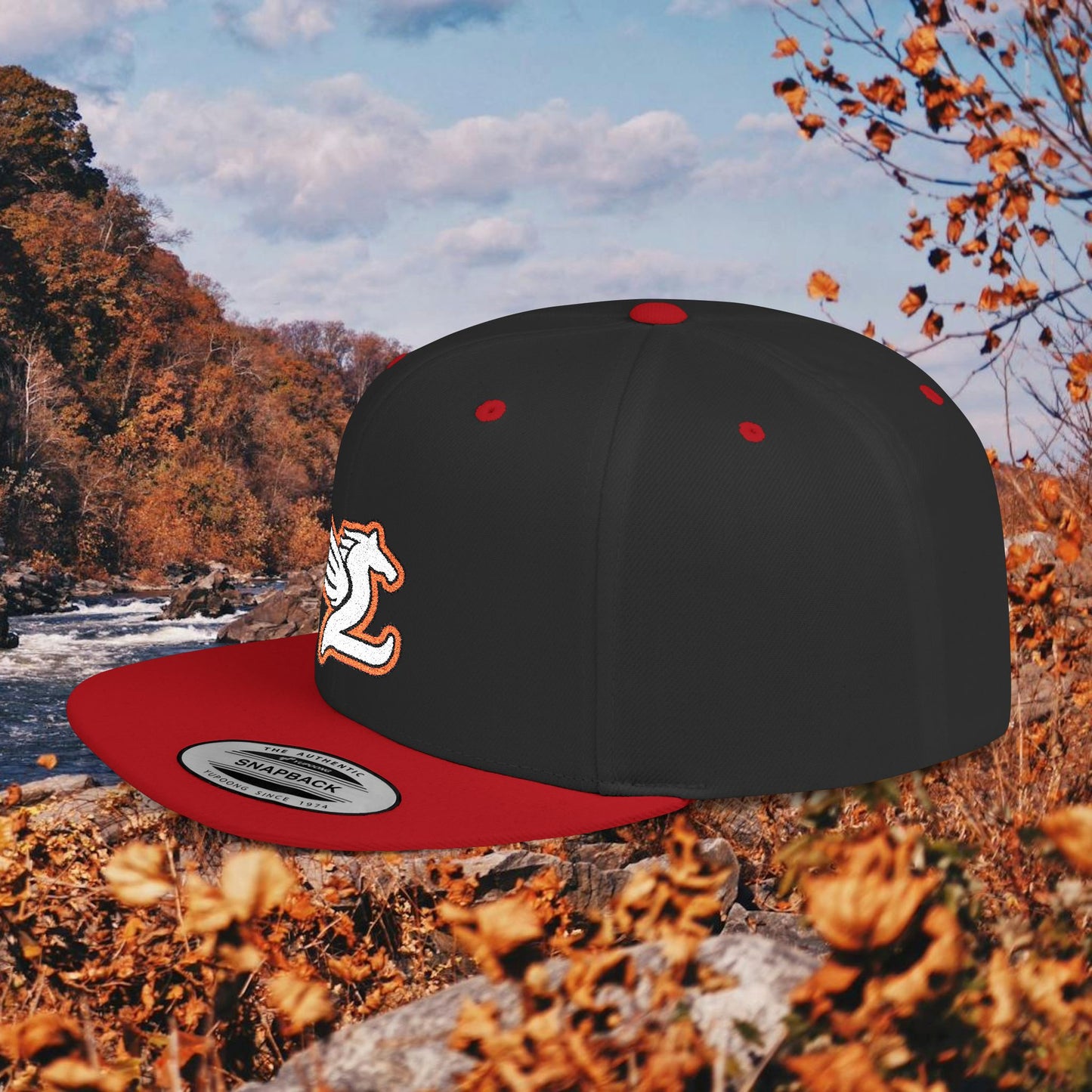 Loudoun Pegasus L Flat Bill Snapback