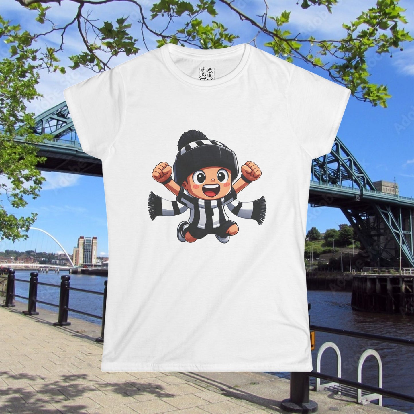 Newcastle United Toon Supporter Tee