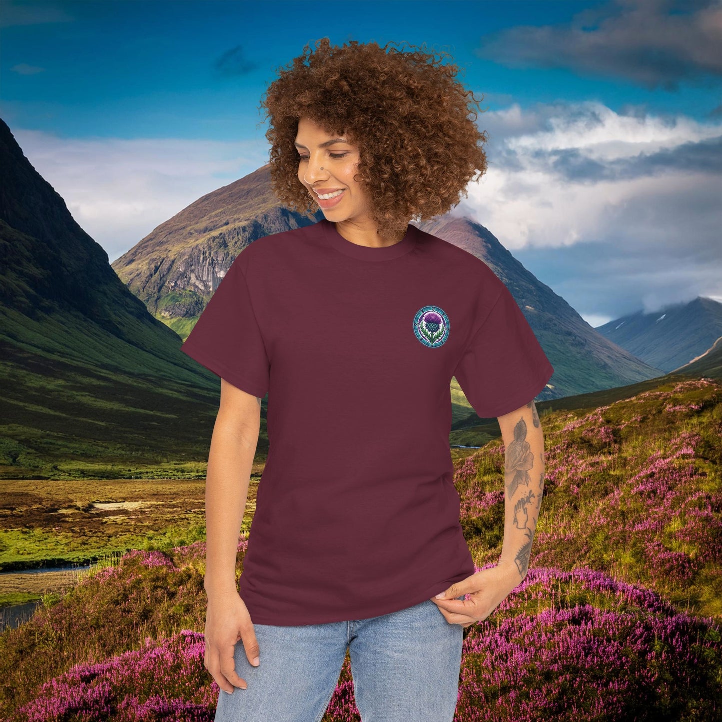 Scotland Tartan Army Tee