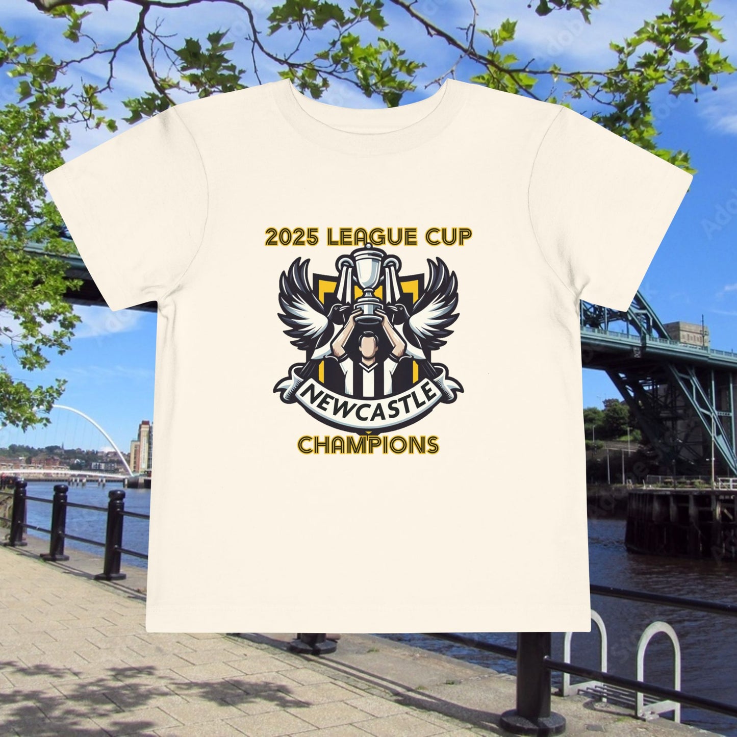 Newcastle Cup Champions Crest Toddler Tee
