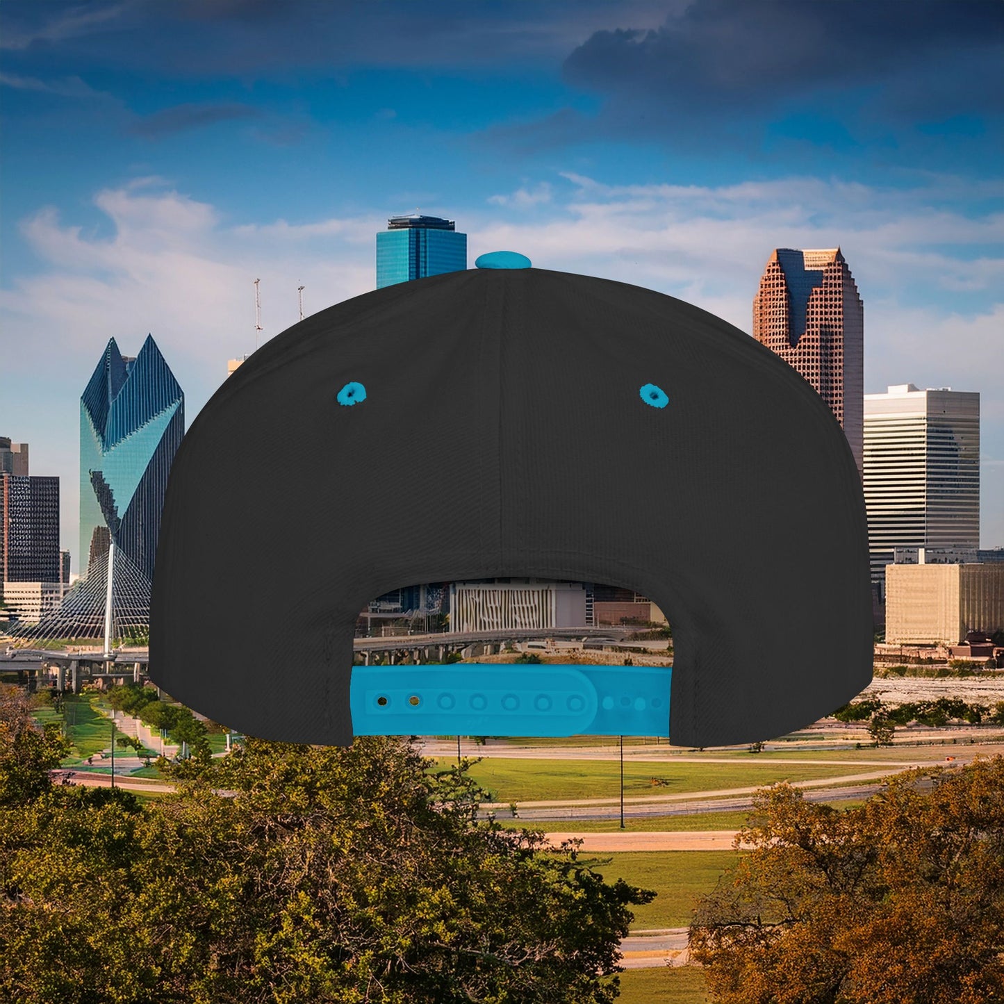 Dallas D Flat Bill Snapback with Star