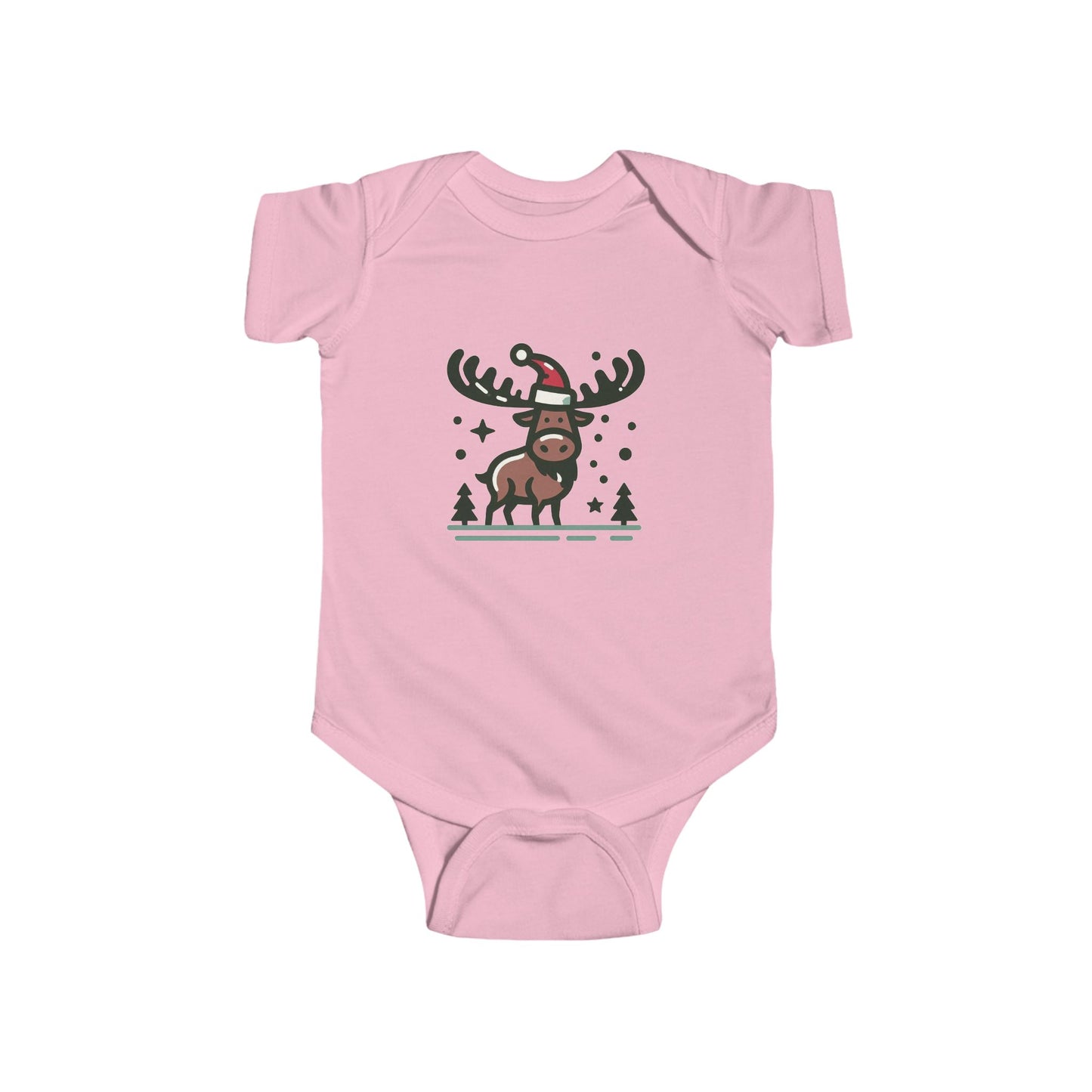 Christmas Moose Infant Bodysuit