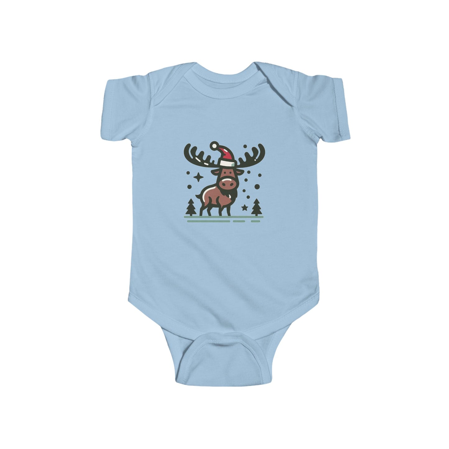 Christmas Moose Infant Bodysuit