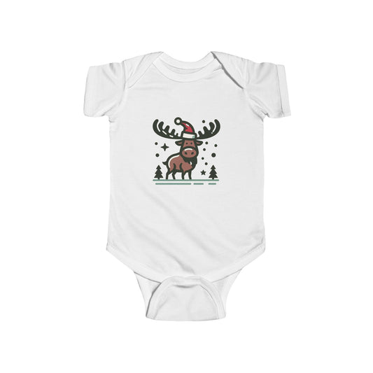 Christmas Moose Infant Bodysuit