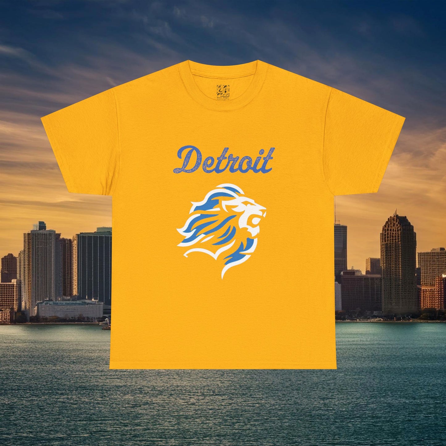 Detroit Football Crest Tee