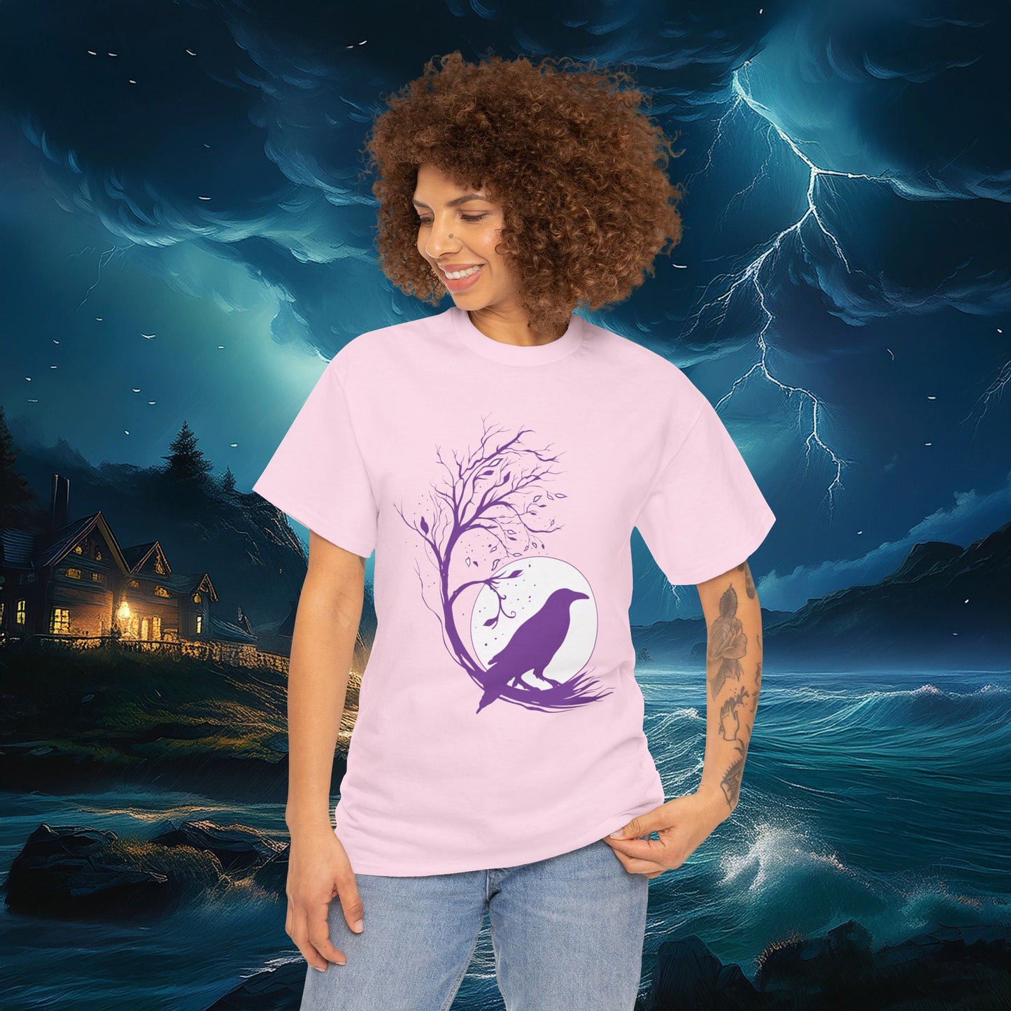 Purple Raven Tee