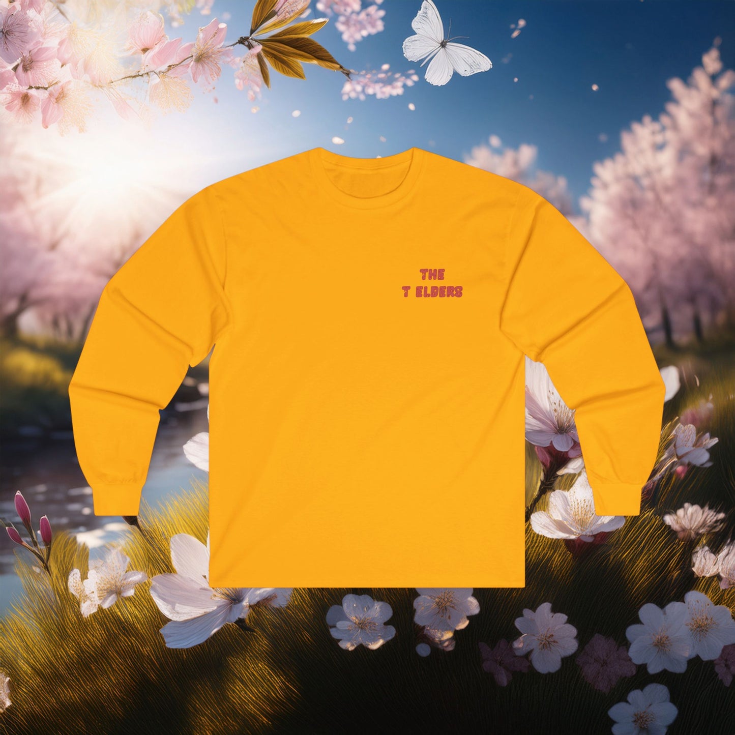 The T Elders Butterfly Unisex Long Sleeve Tee