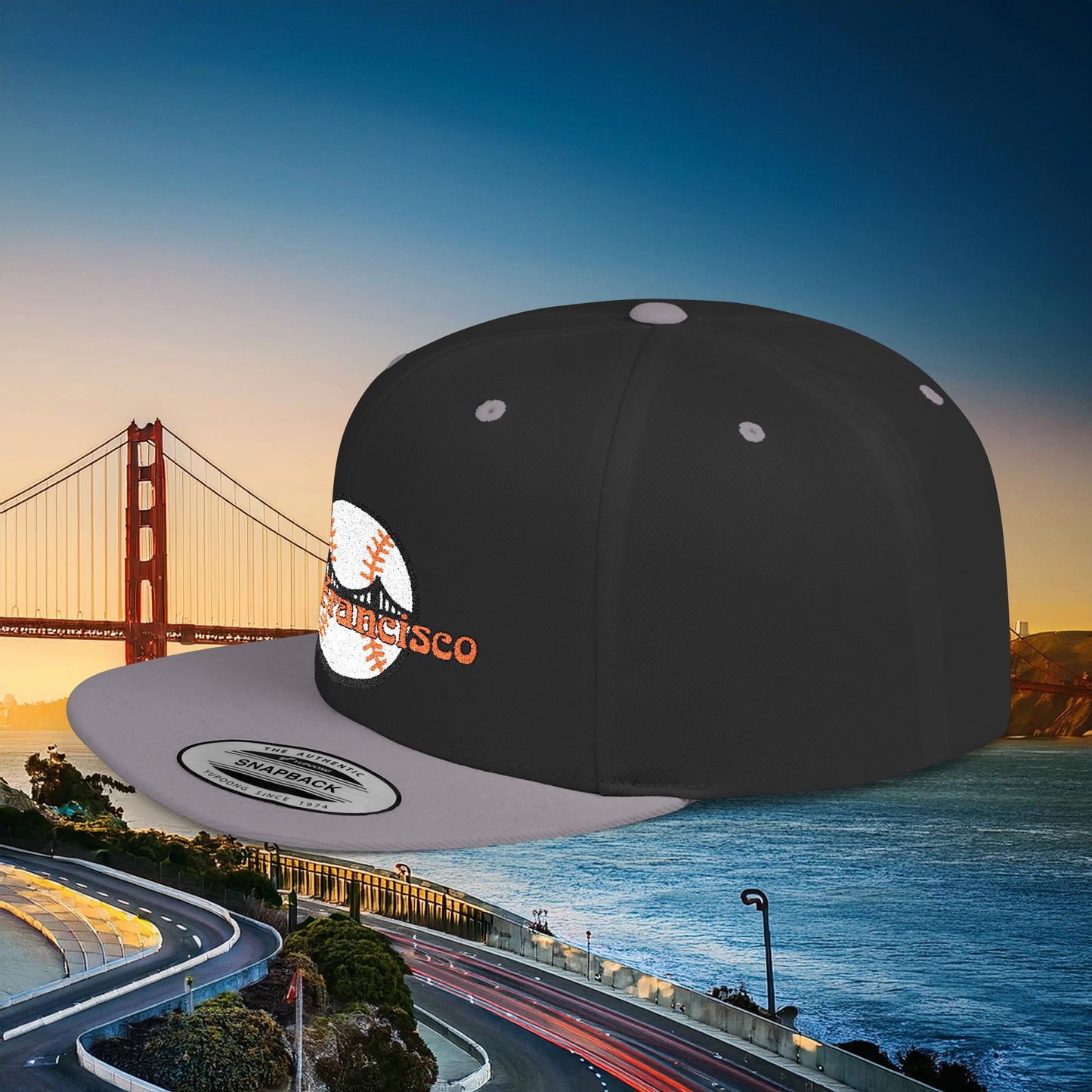 San Francisco Baseball Flat Bill Snapback