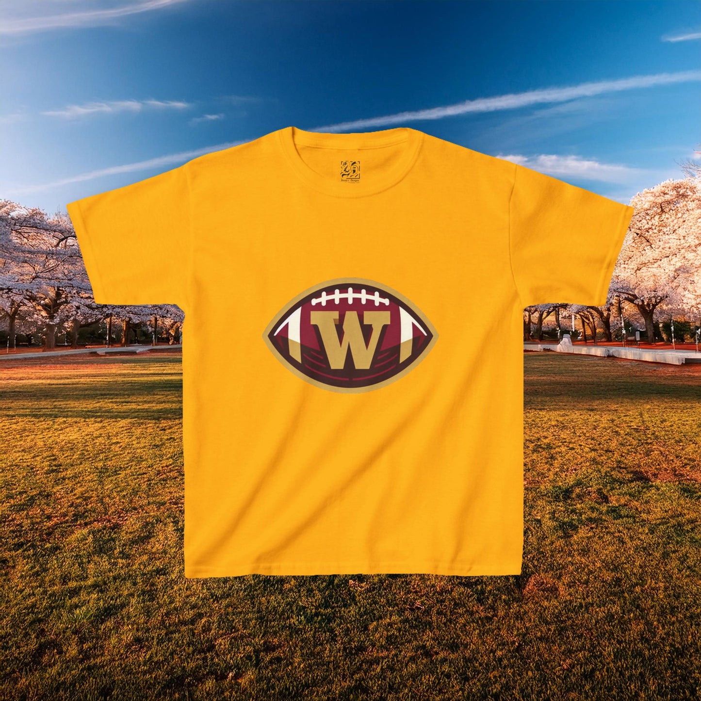 Washington Football Logo Kids Tee