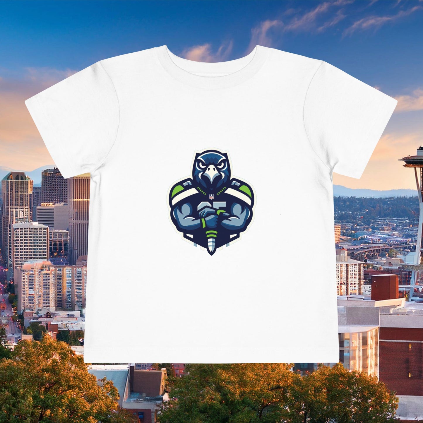Seattle Football Player Toddler Tee