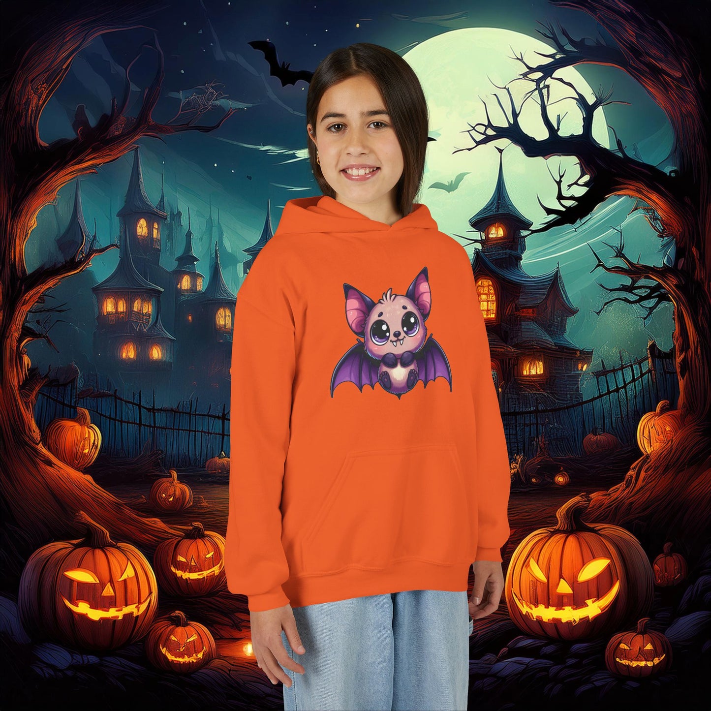 Little Bat Youth Hoodie