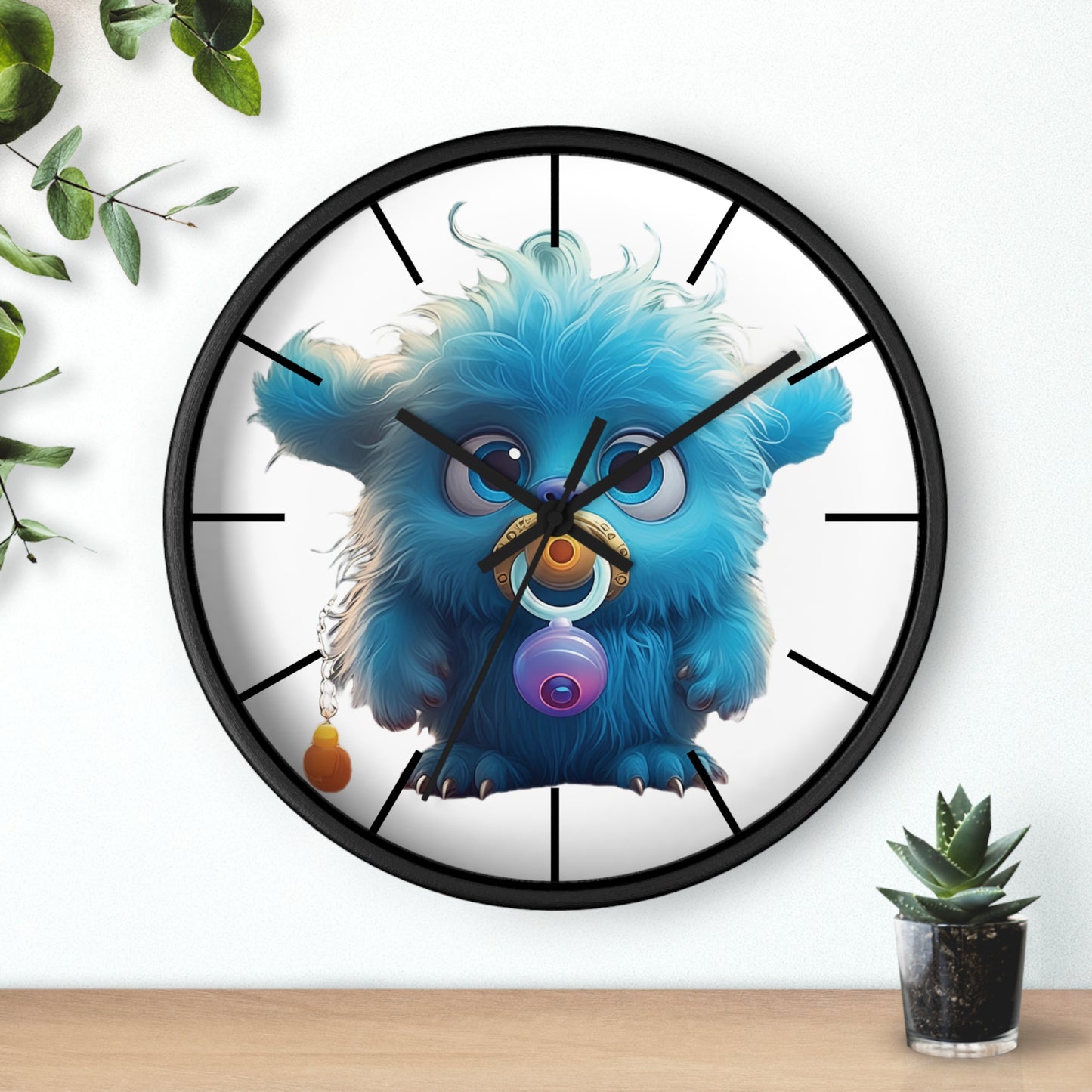 Baby Monster Wall Clock