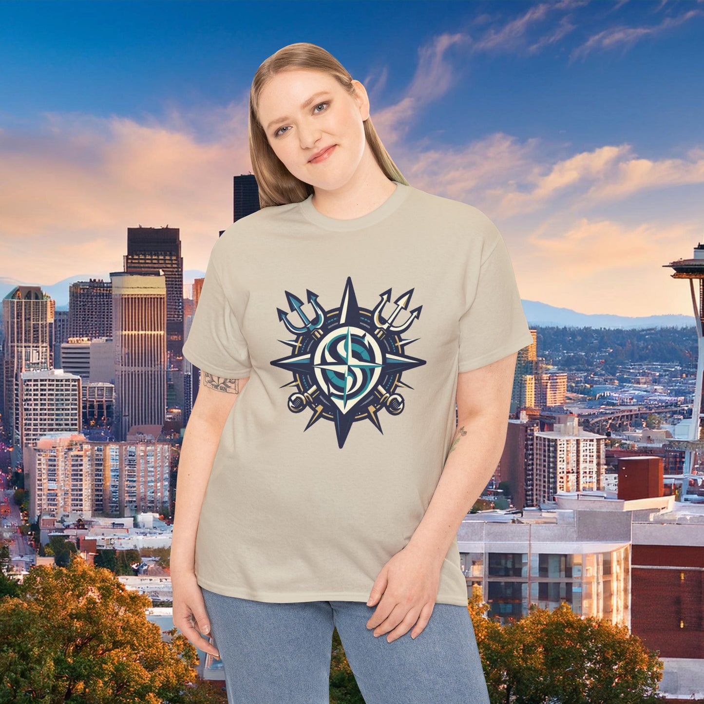 Seattle Baseball Crest Tee