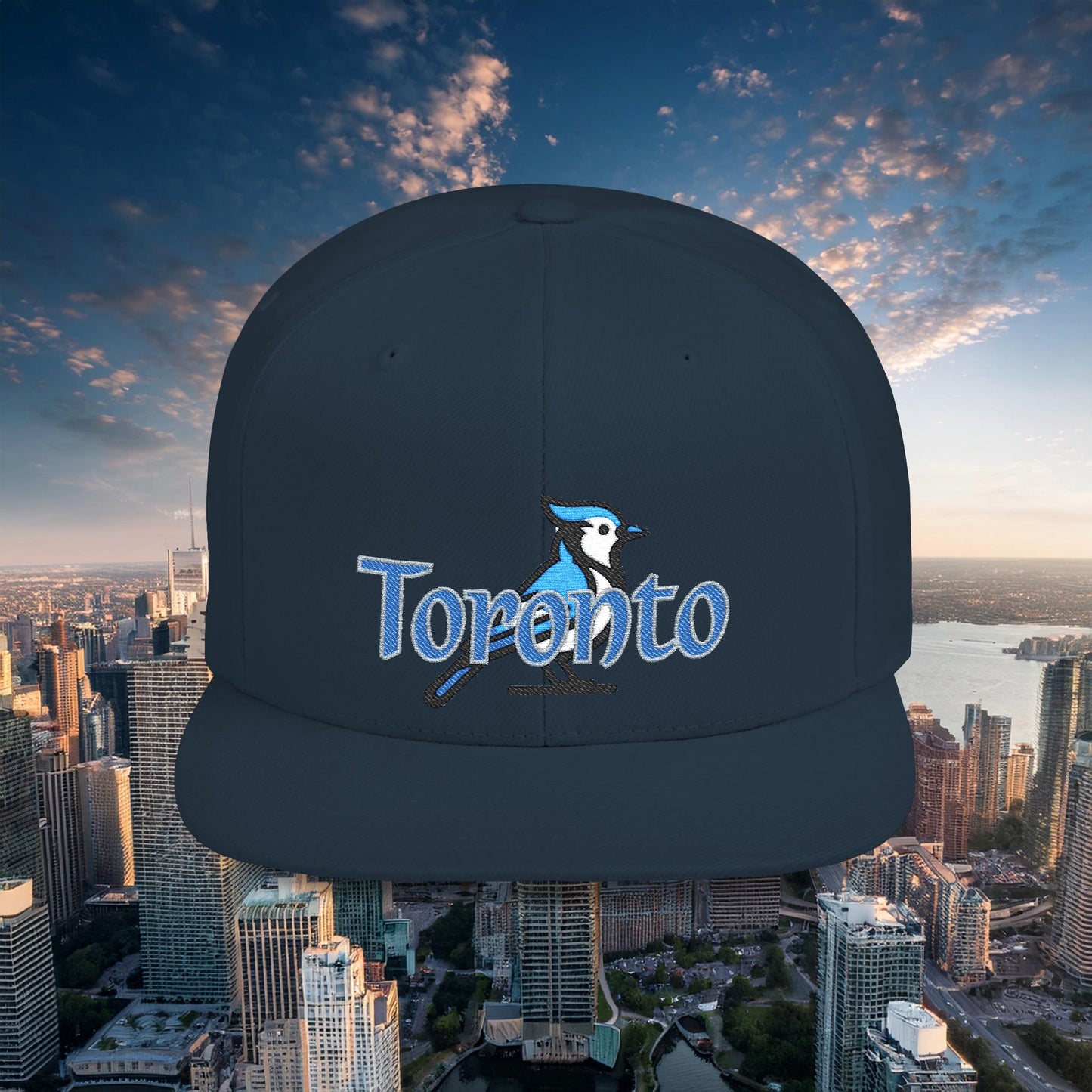 Toronto Jays Flat Bill Snapback