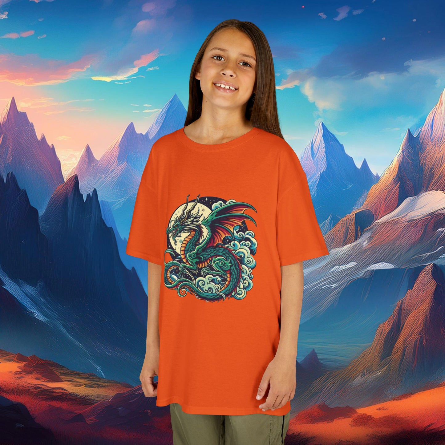 Cloud Dragon Kids Tee