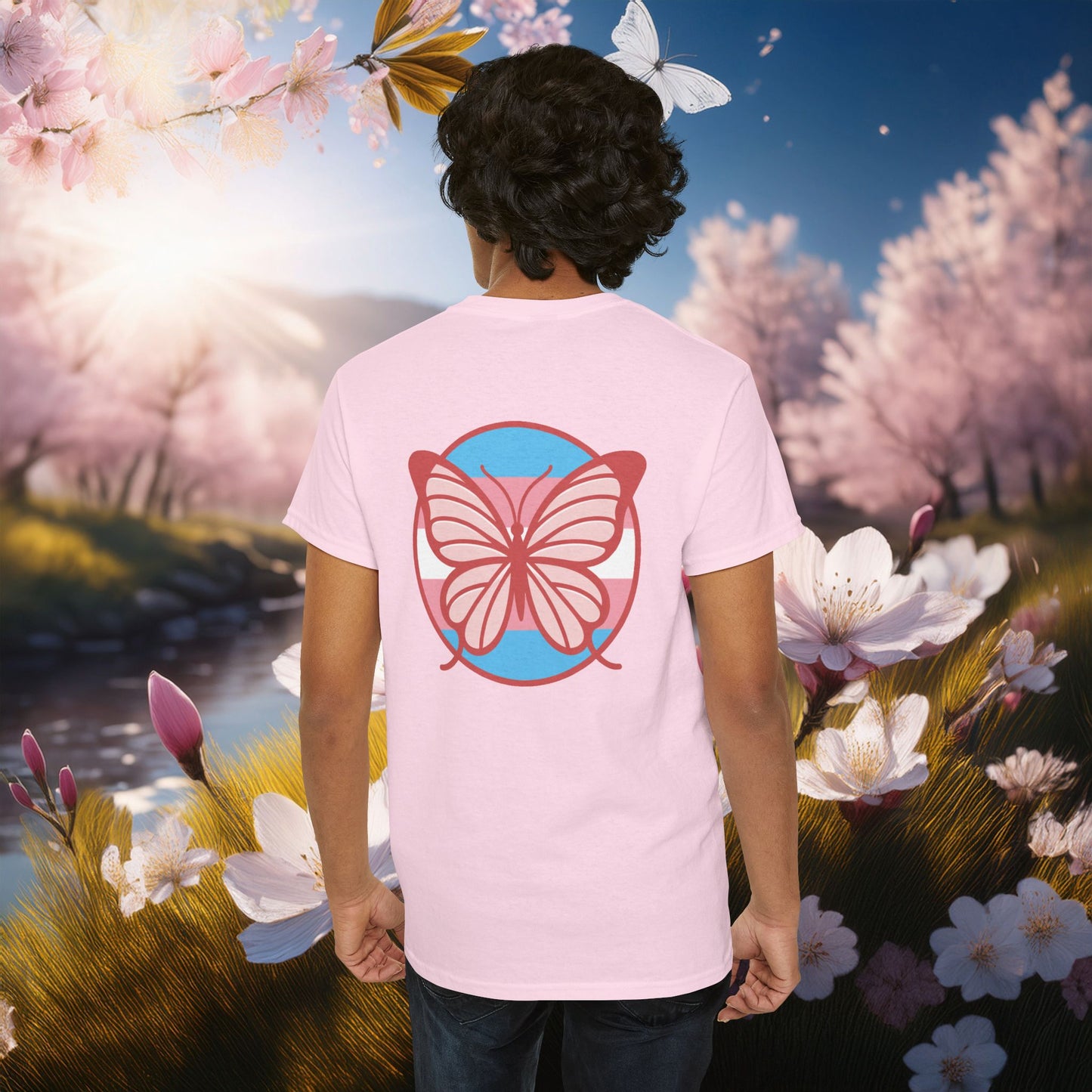 The T Elders Butterfly Unisex Cotton Tee