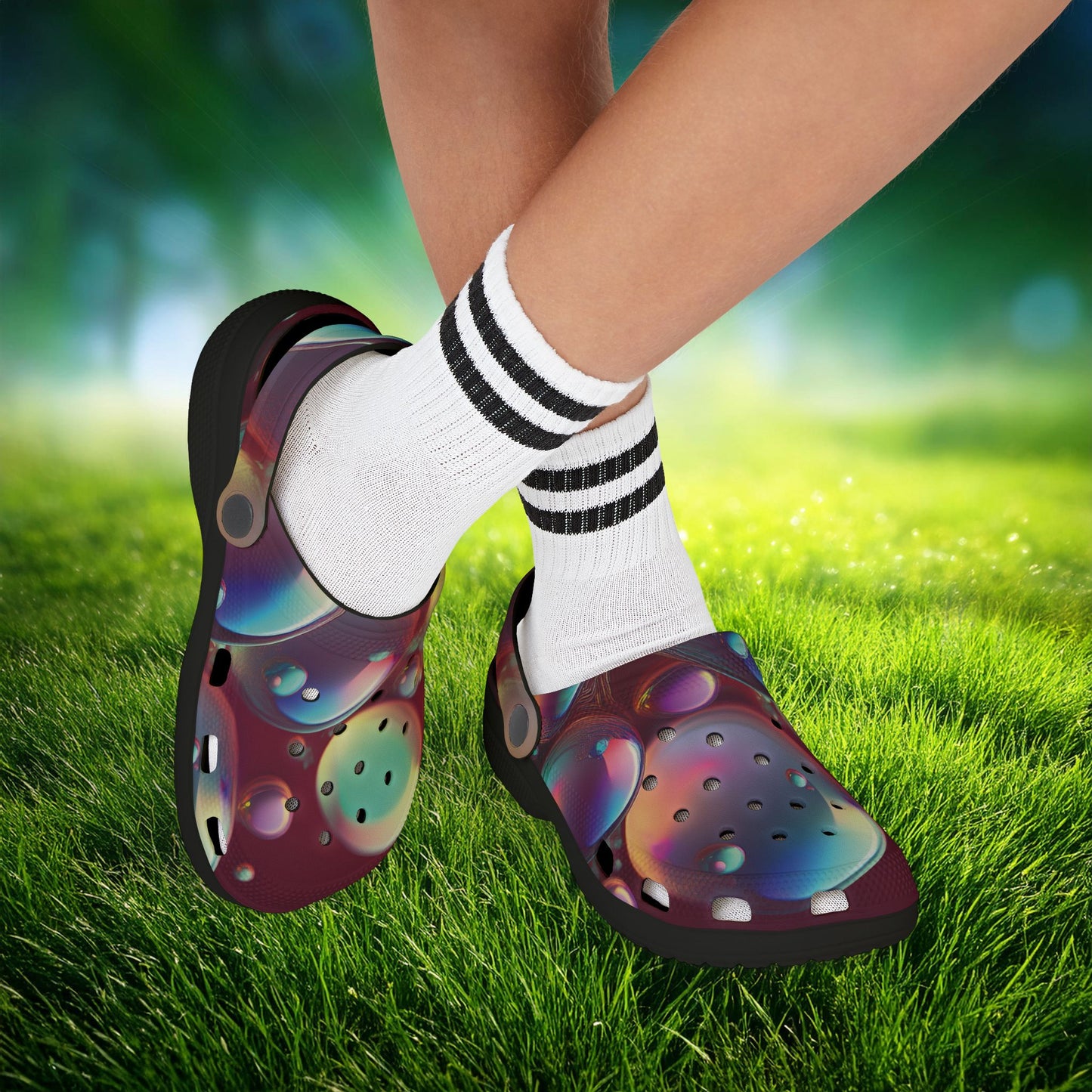 West Ham Bubbles Kid's Foam Clogs