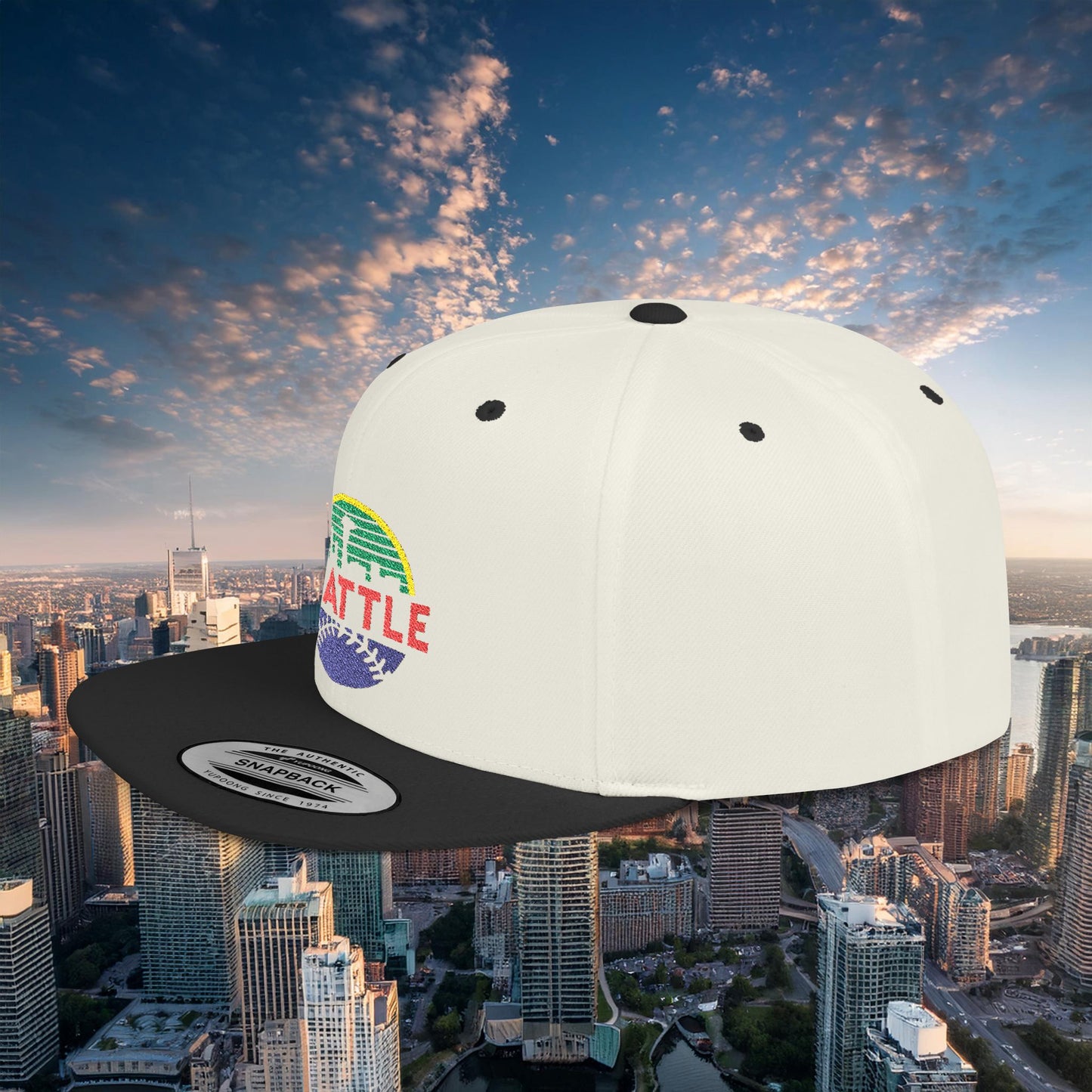 Seattle Baseball Flat Bill Snapback