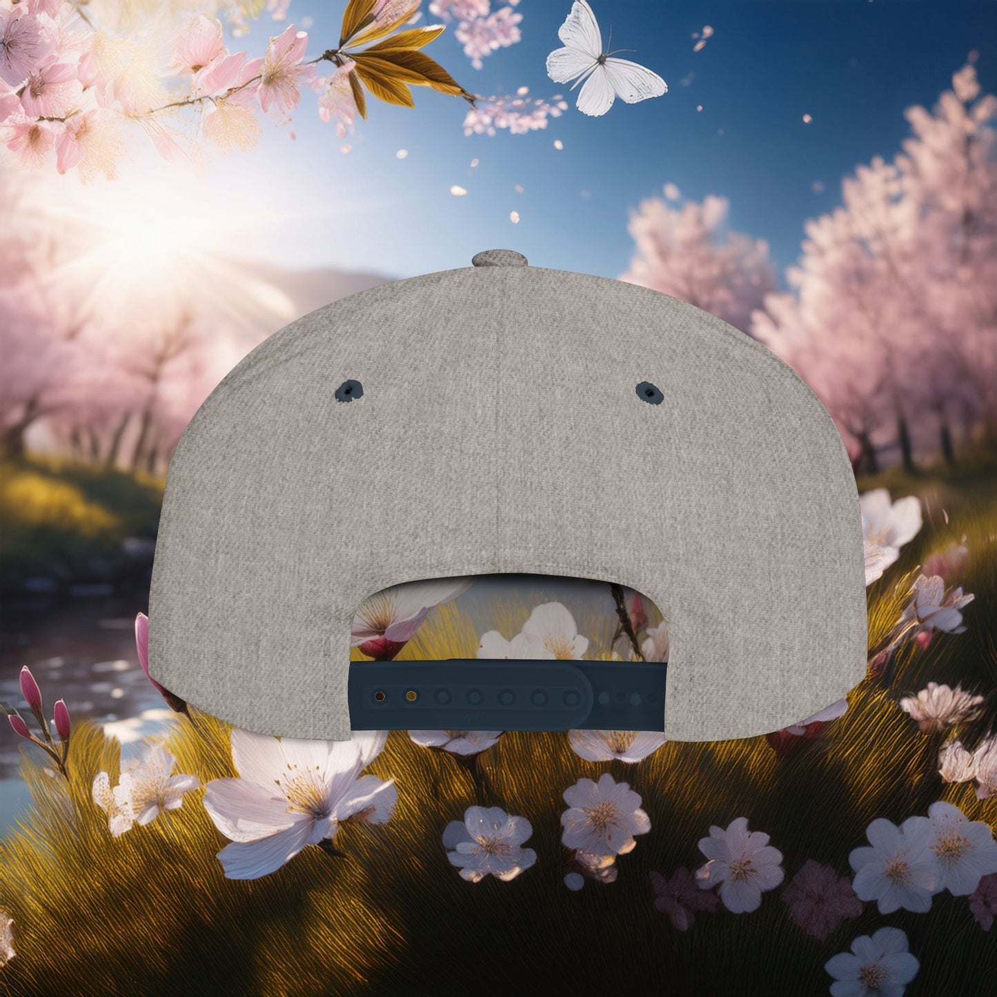 Rainbow Kiss Flat Bill Snapback