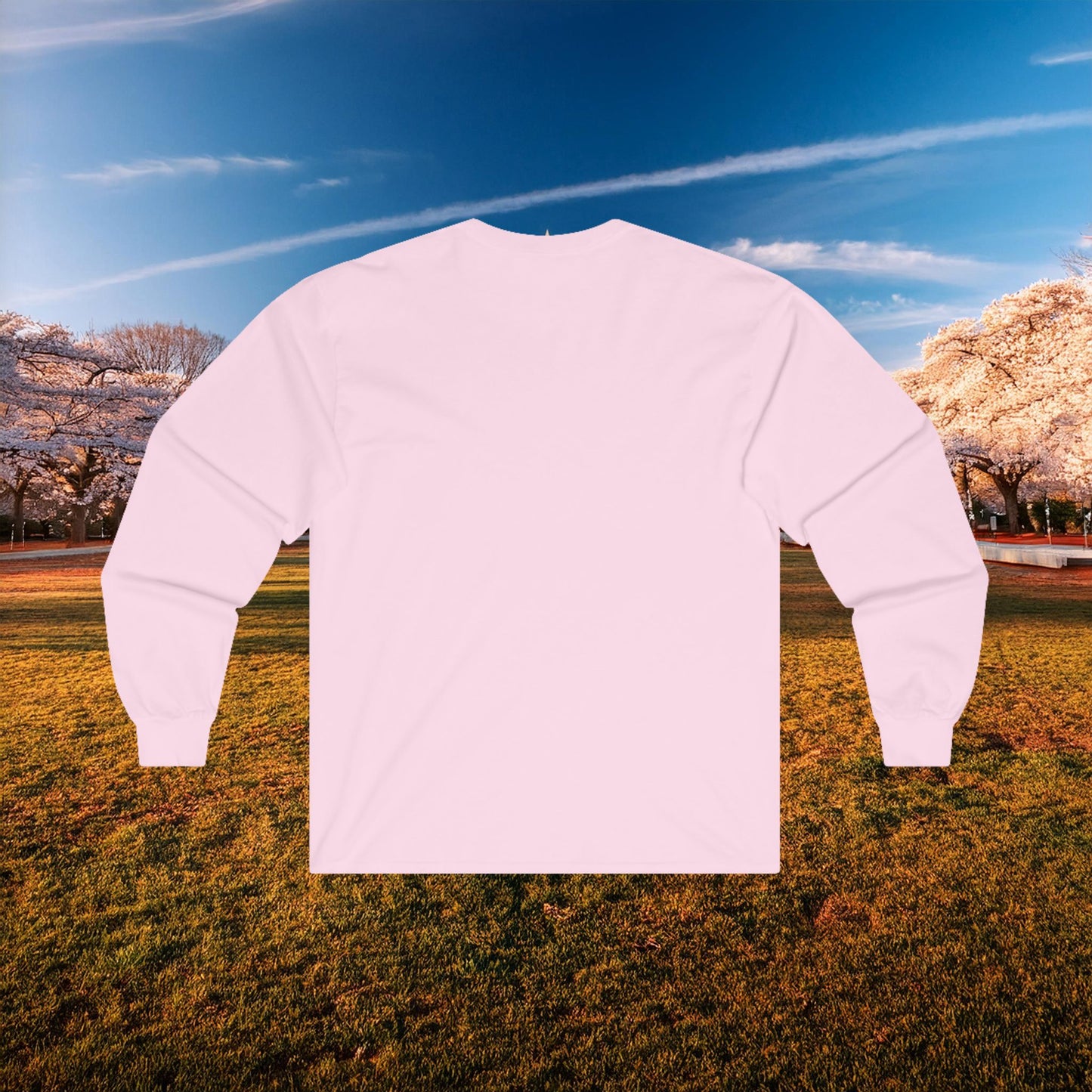 Washington Cherry Blossom Long Sleeve Tee