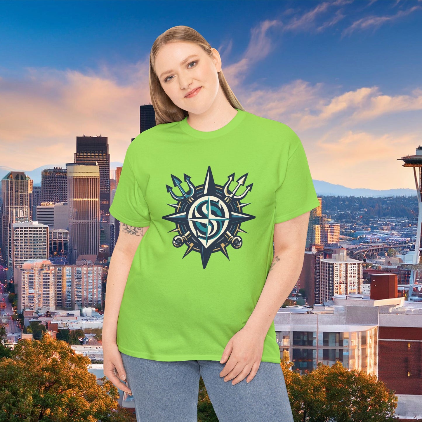 Seattle Baseball Crest Tee