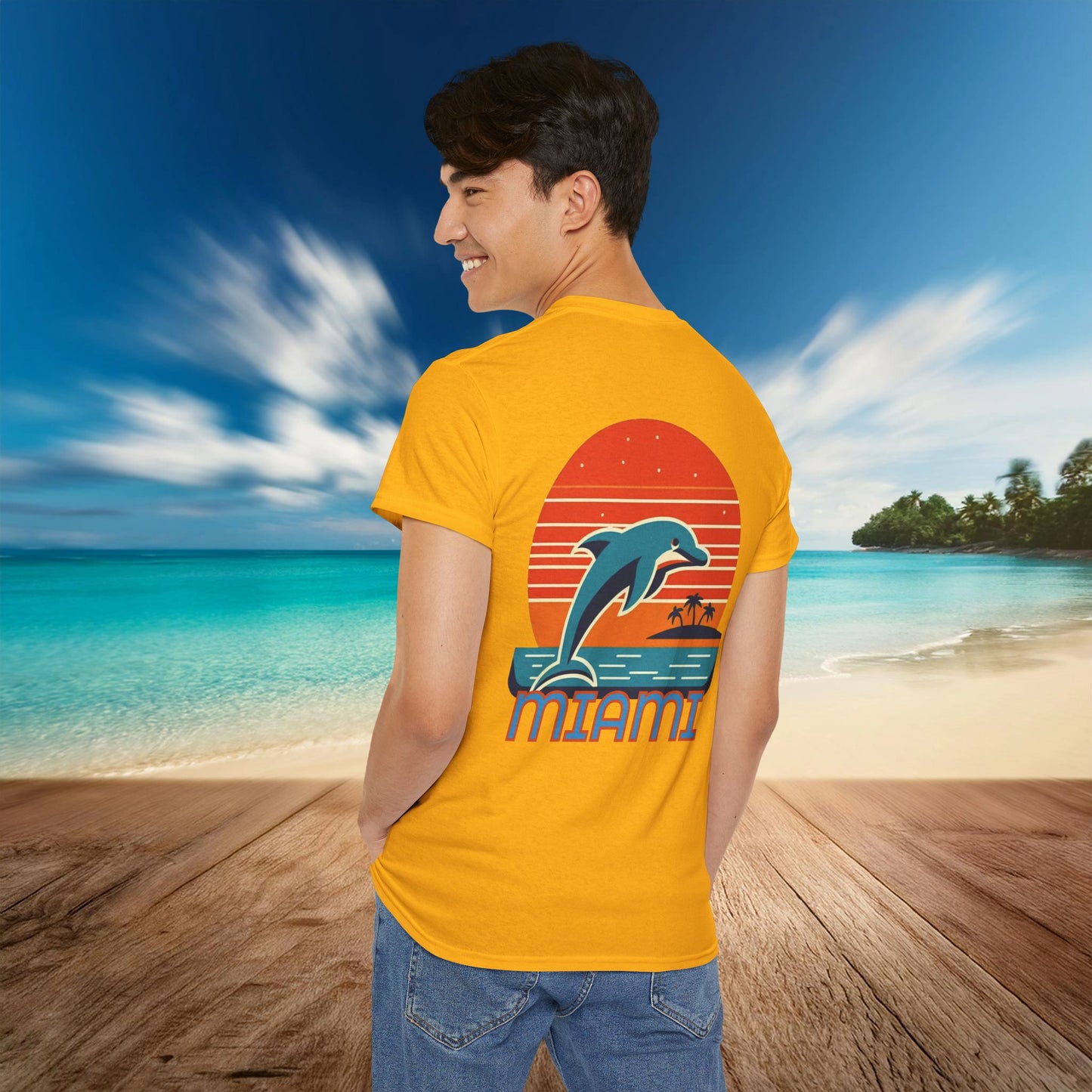 Miami Football Design Tee