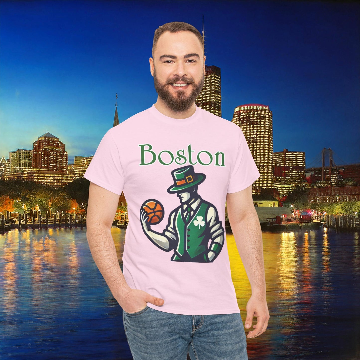 Boston Basketball Tee