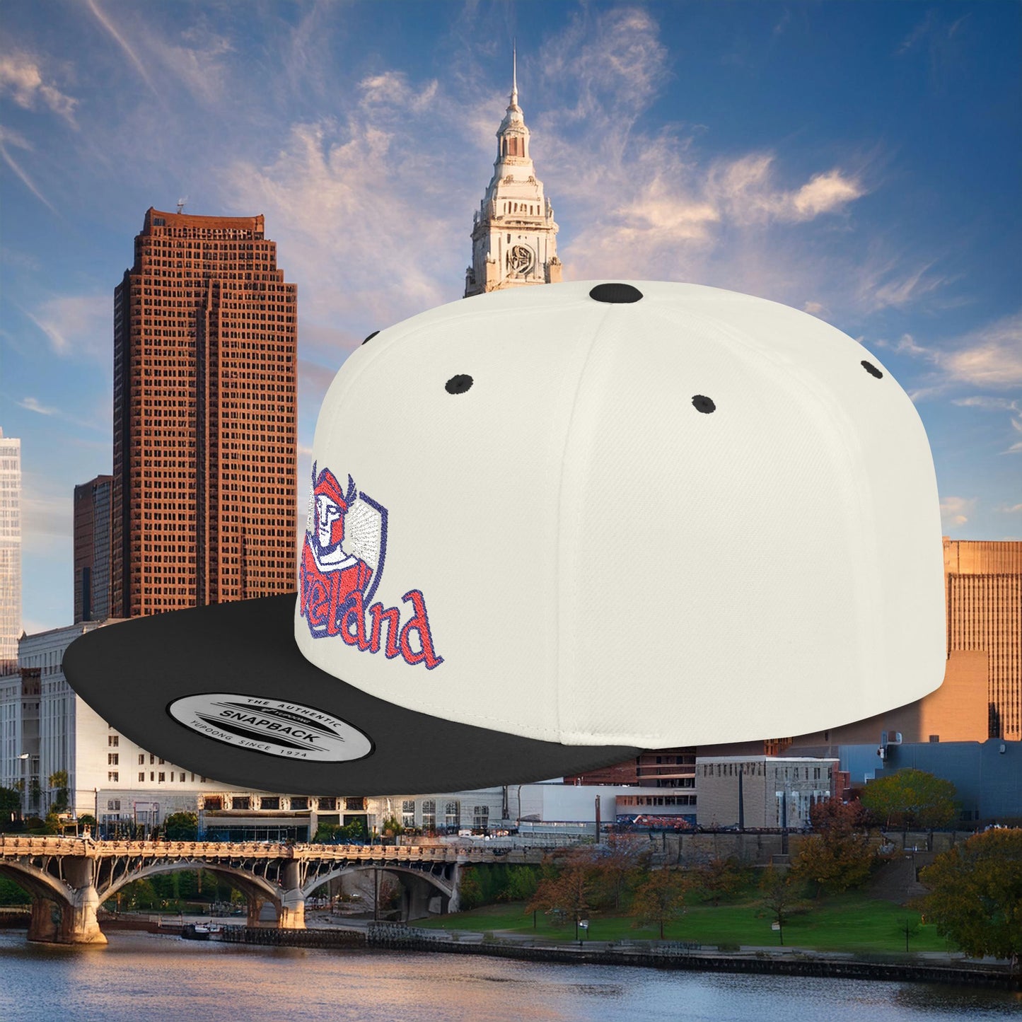 Cleveland Baseball Flat Bill Snapback