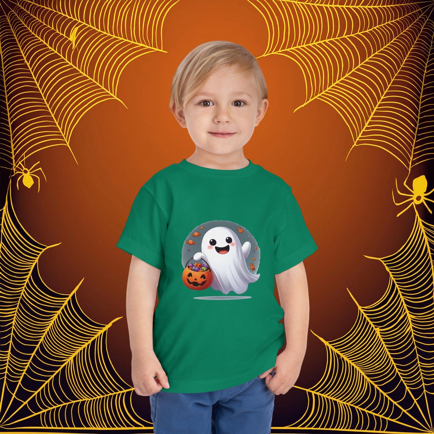 Trick or Treat Ghost Toddler Tee