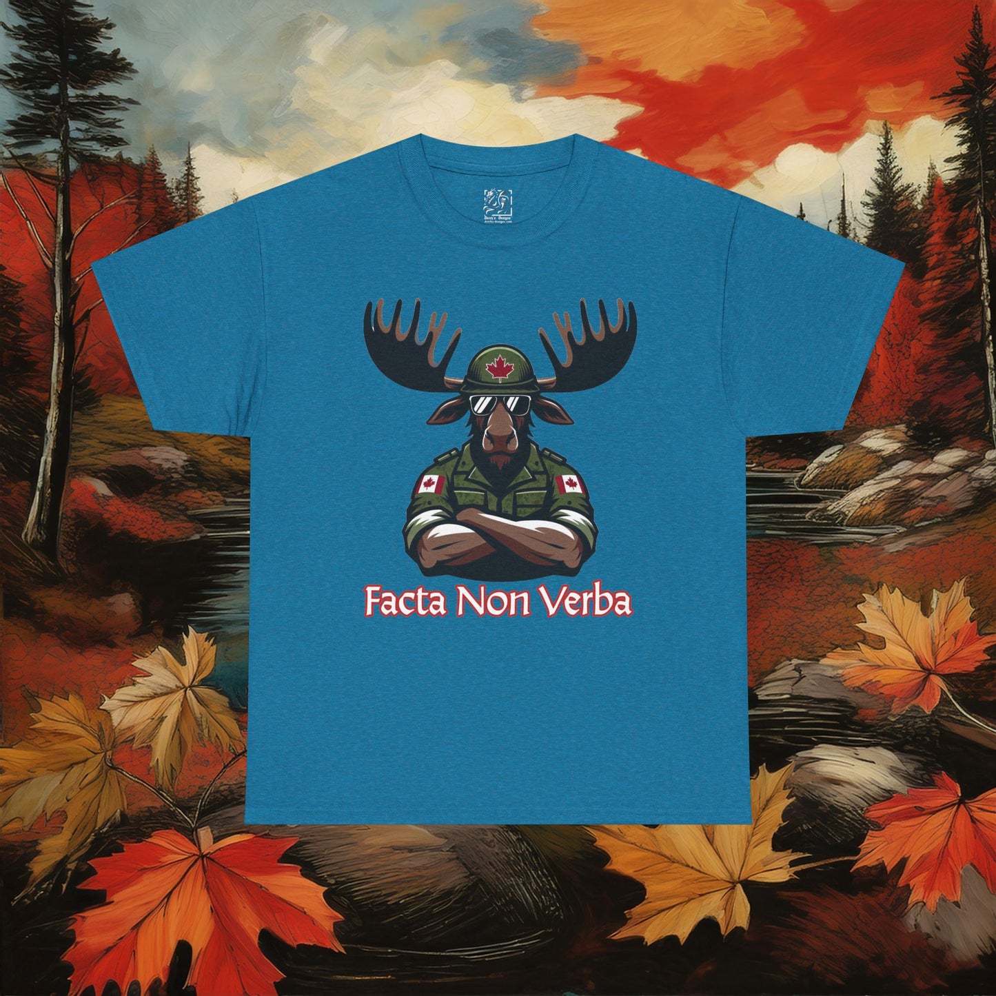 Canadian Moose "Facta Non Verba" Tee