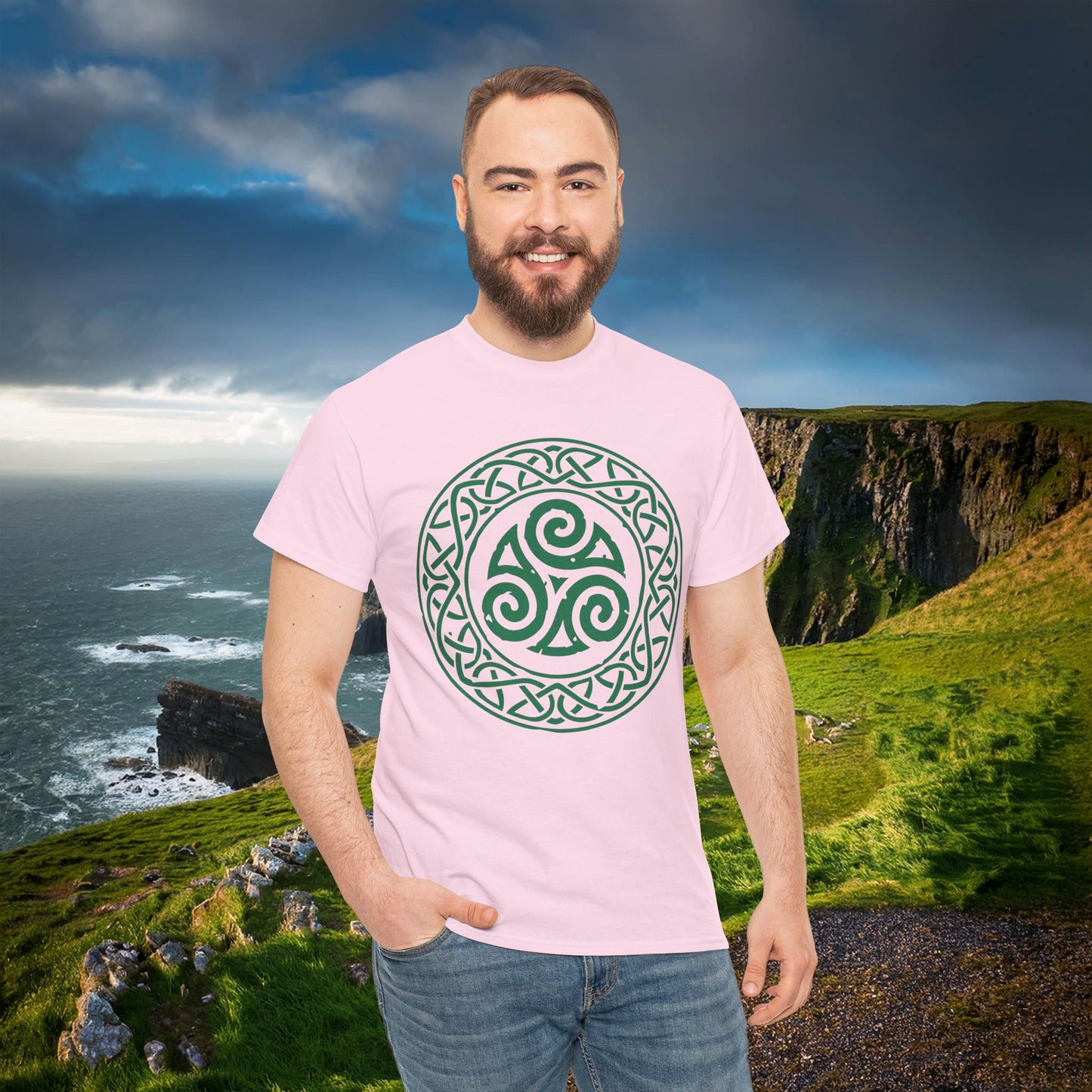 Celtic Knotwork Spiral Tee