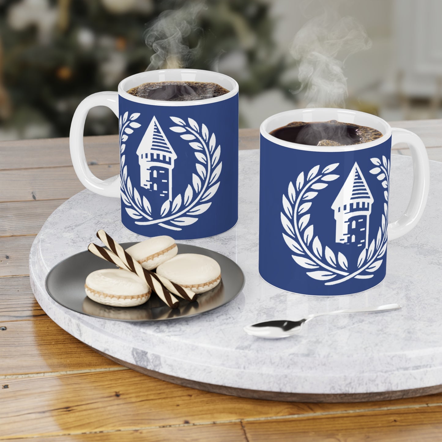 White Everton Logo Mugs (11oz\15oz)