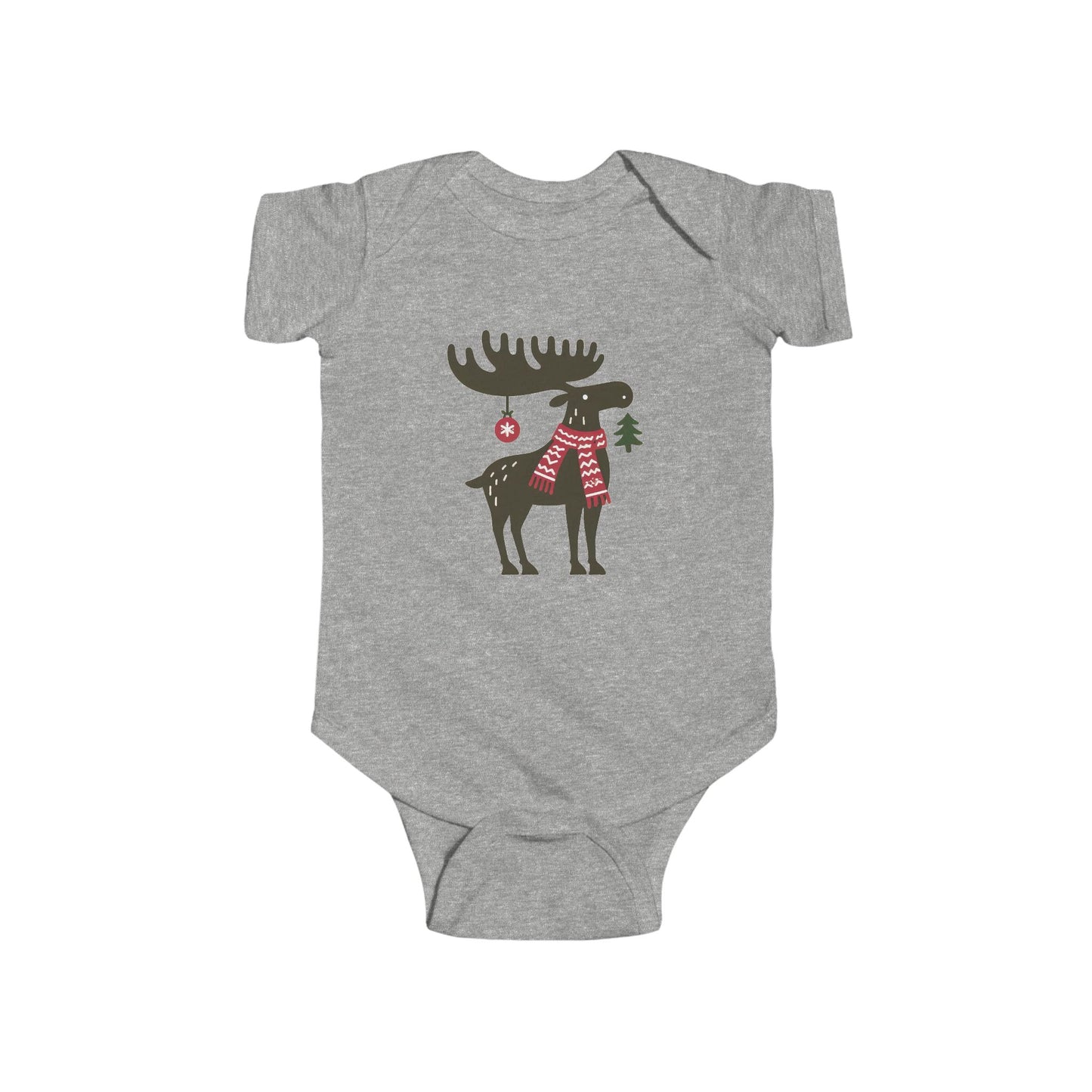 Holiday Moose Infant Bodysuit