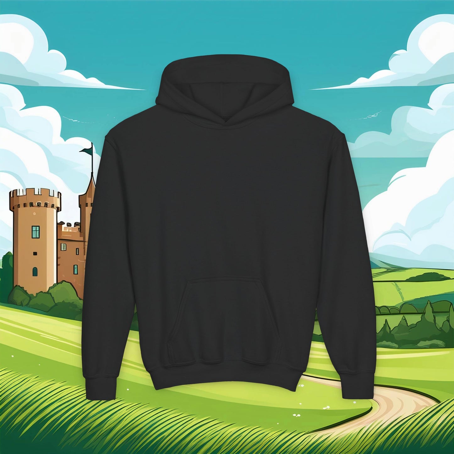 Wrexham Crest Dragon Youth Hoodie