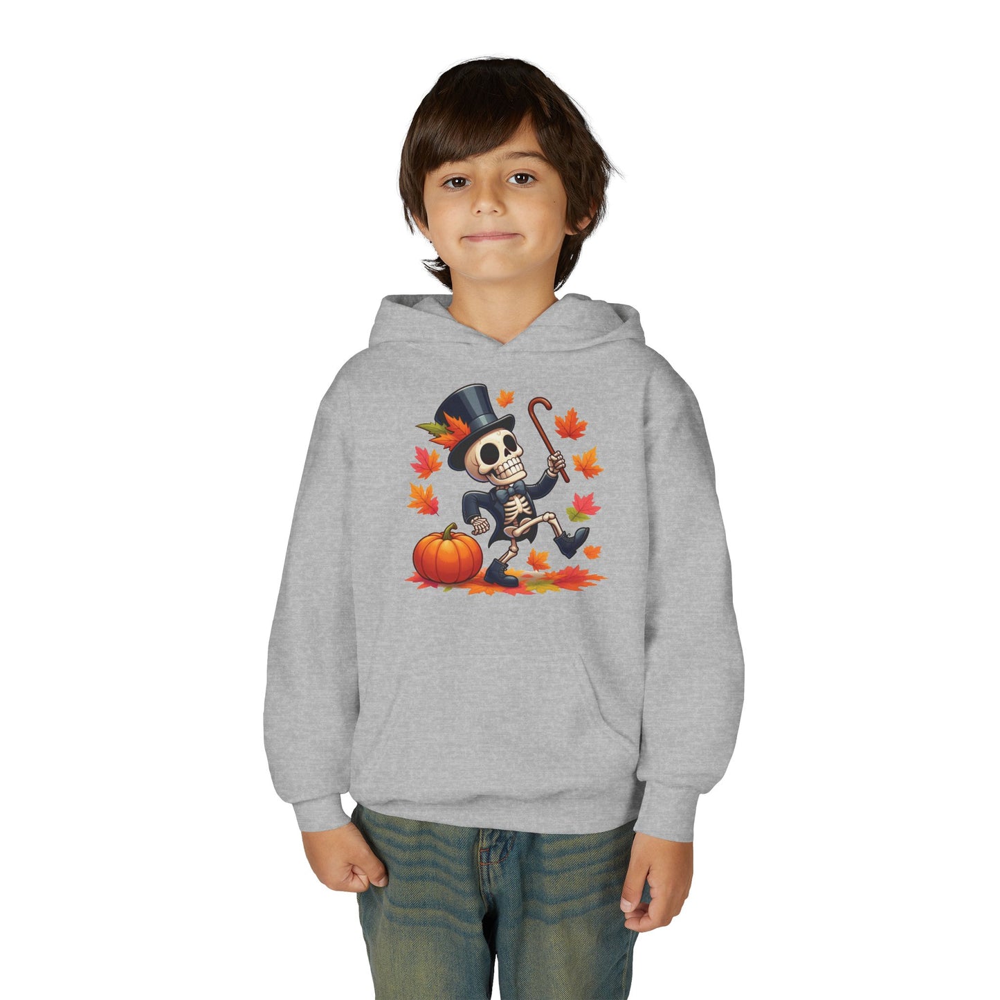 Snazzy Skeleton Youth Hoodie