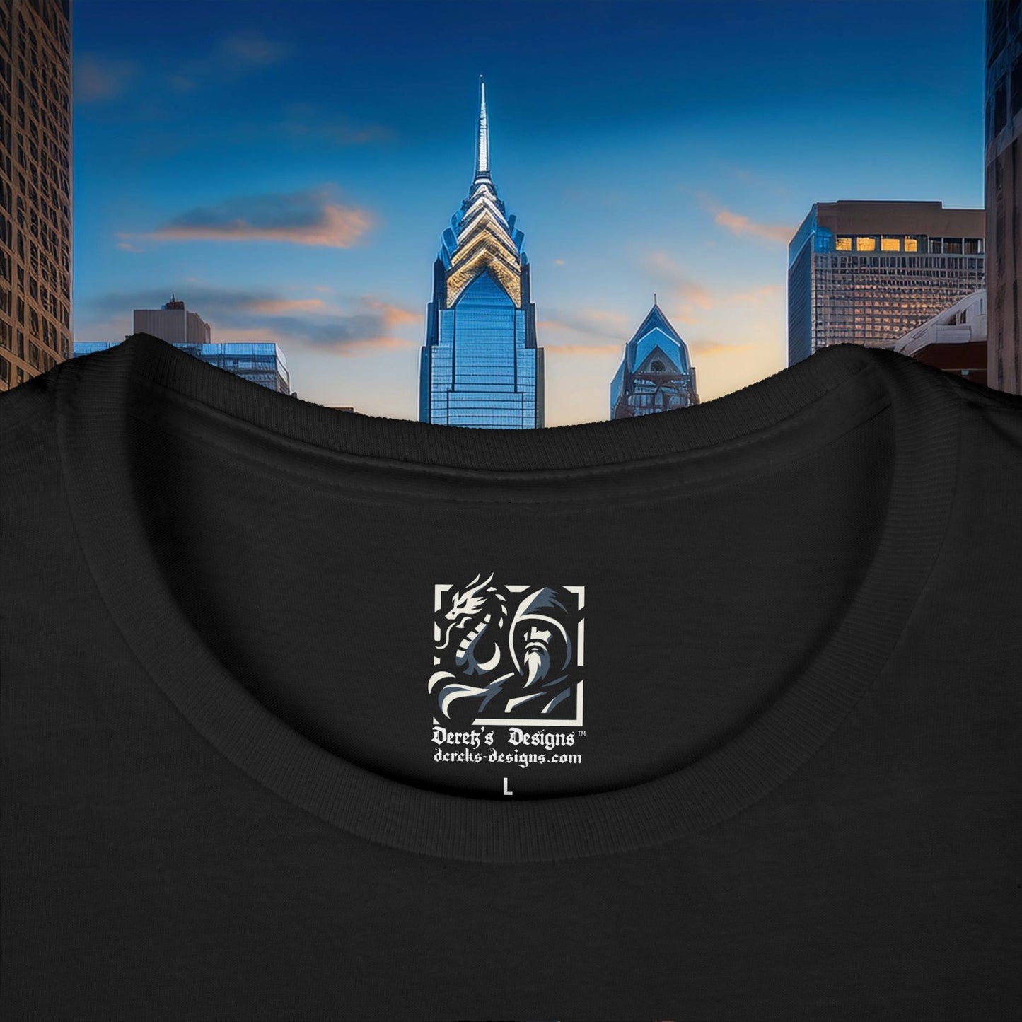 Philadelphia Eagle Logo Women's Softstyle Tee