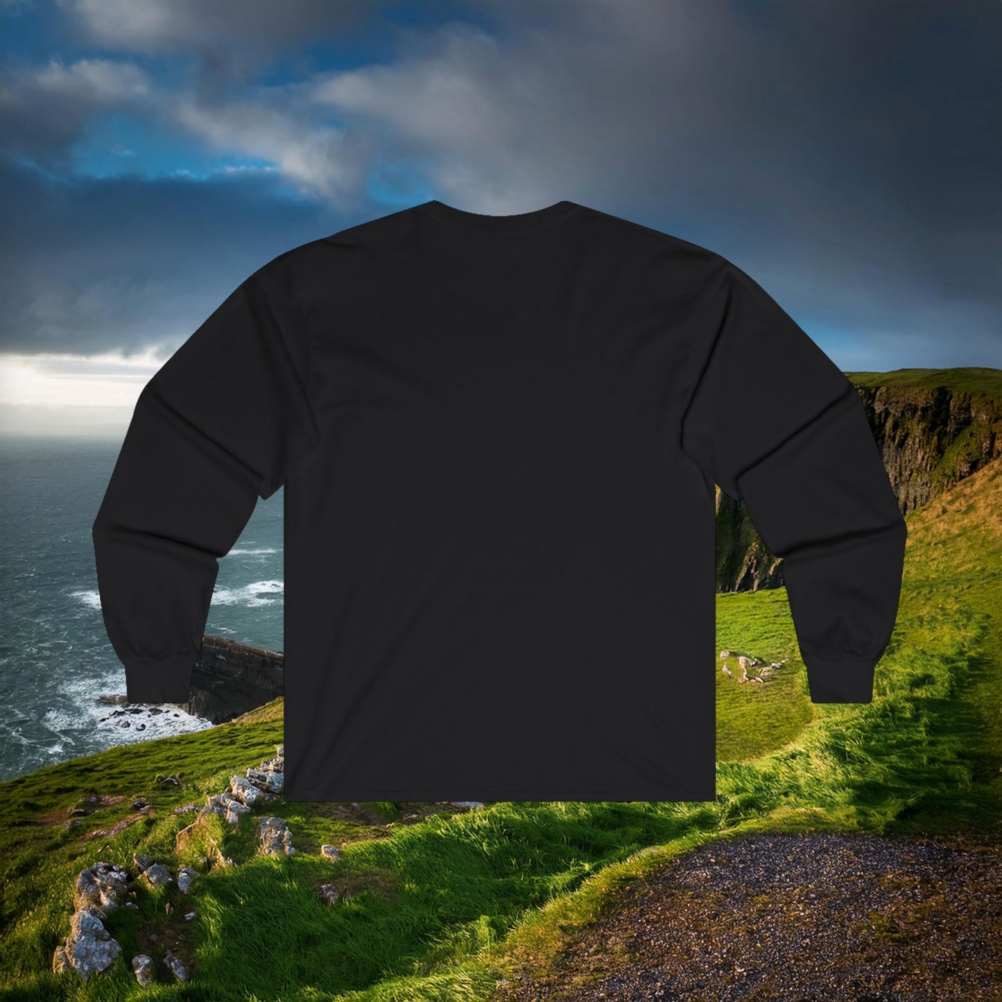 Irish Harp Long Sleeve Tee