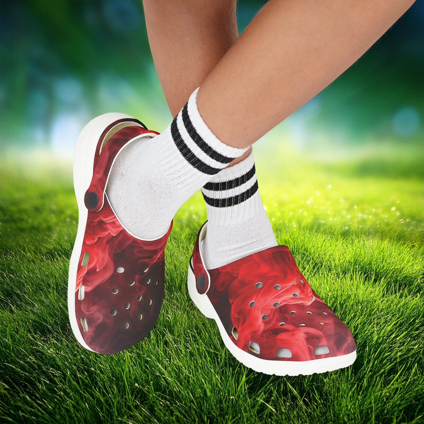 Dragon Smoke Kid's Foam Clogs