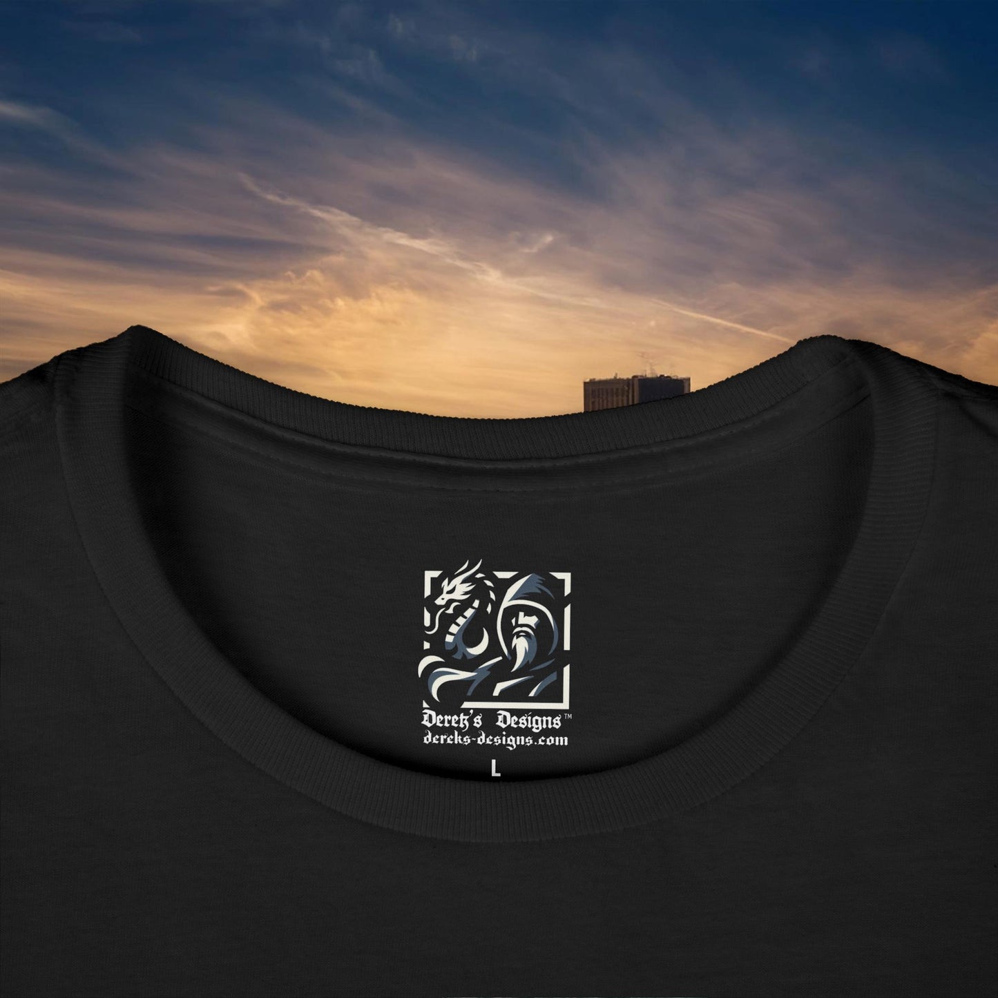 Detroit Football Logo Women's Softstyle Tee