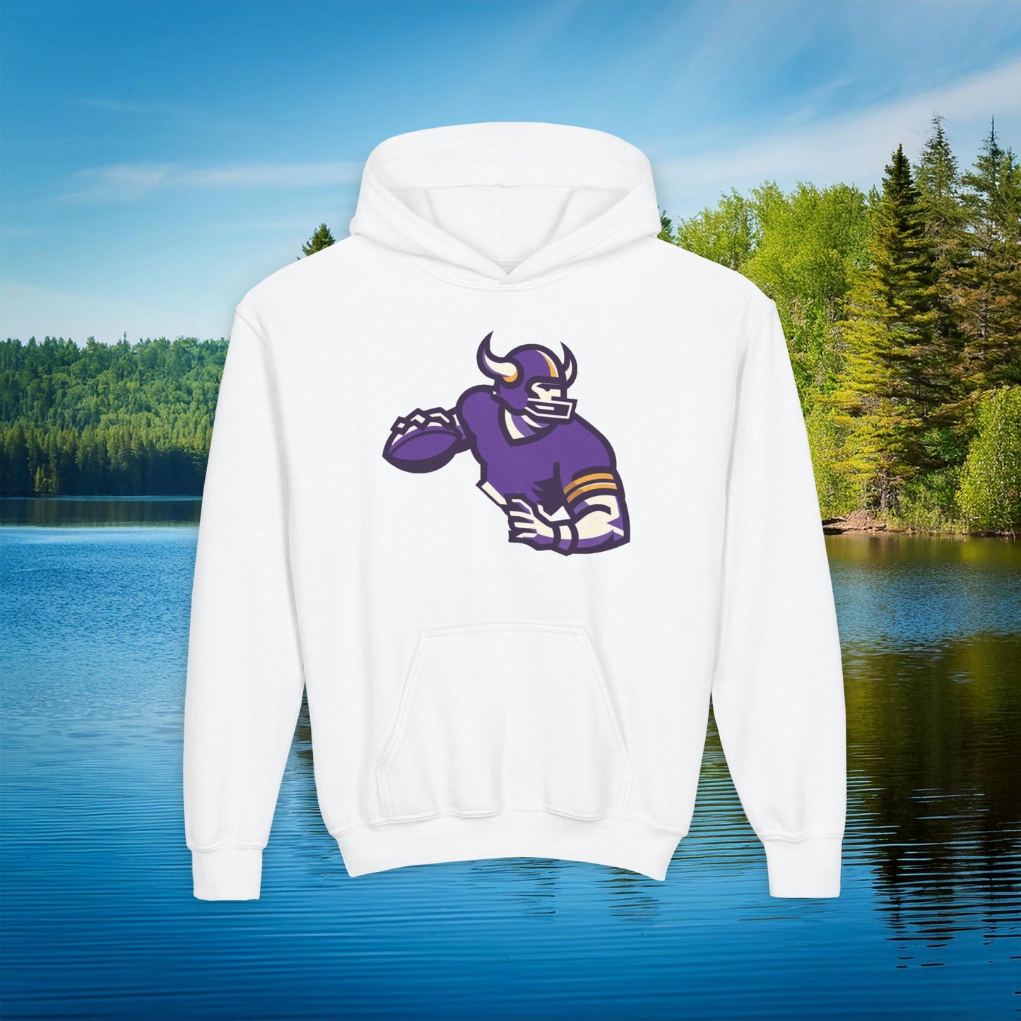 Minnesota Football QB Youth Hoodie